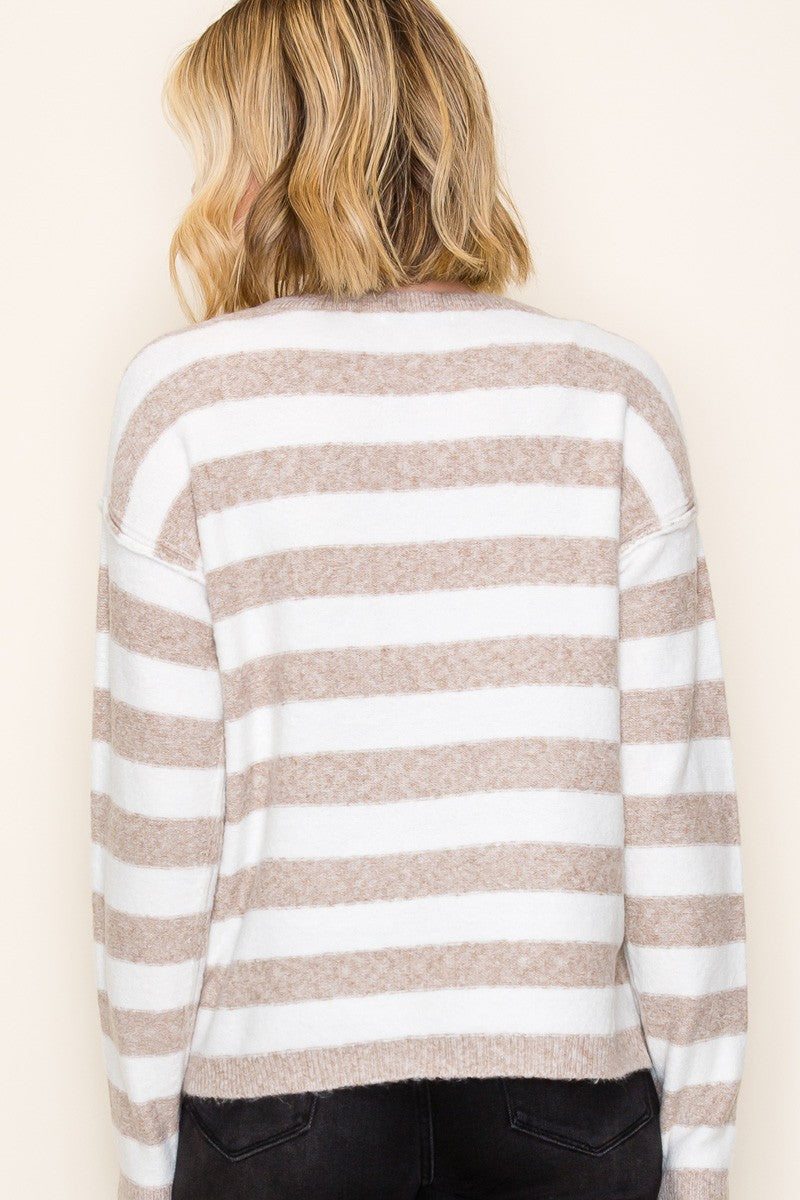 SANTANA STRIPE SWEATER