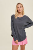 LILY RIBBED TOP