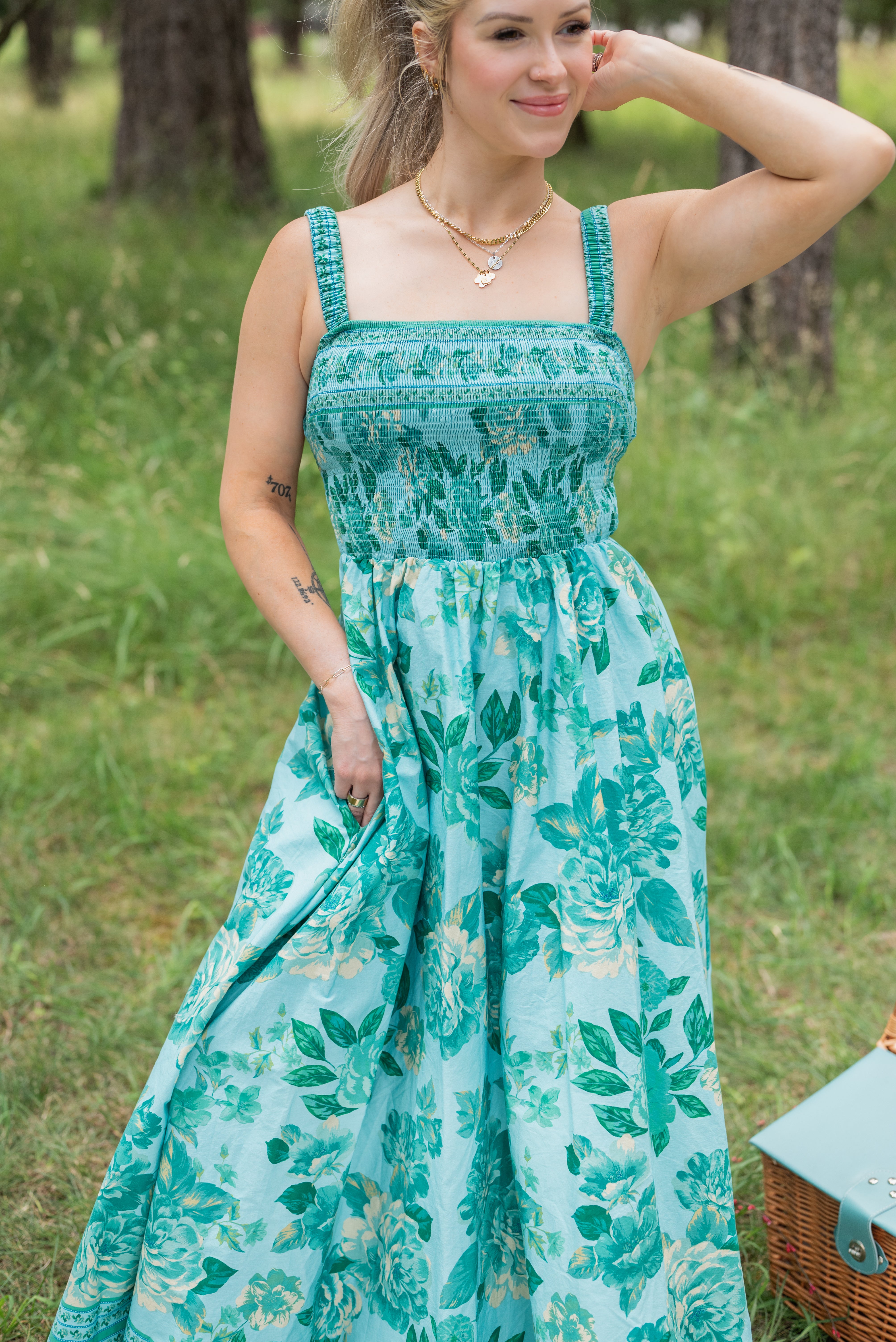 EMERSYN MIDI DRESS