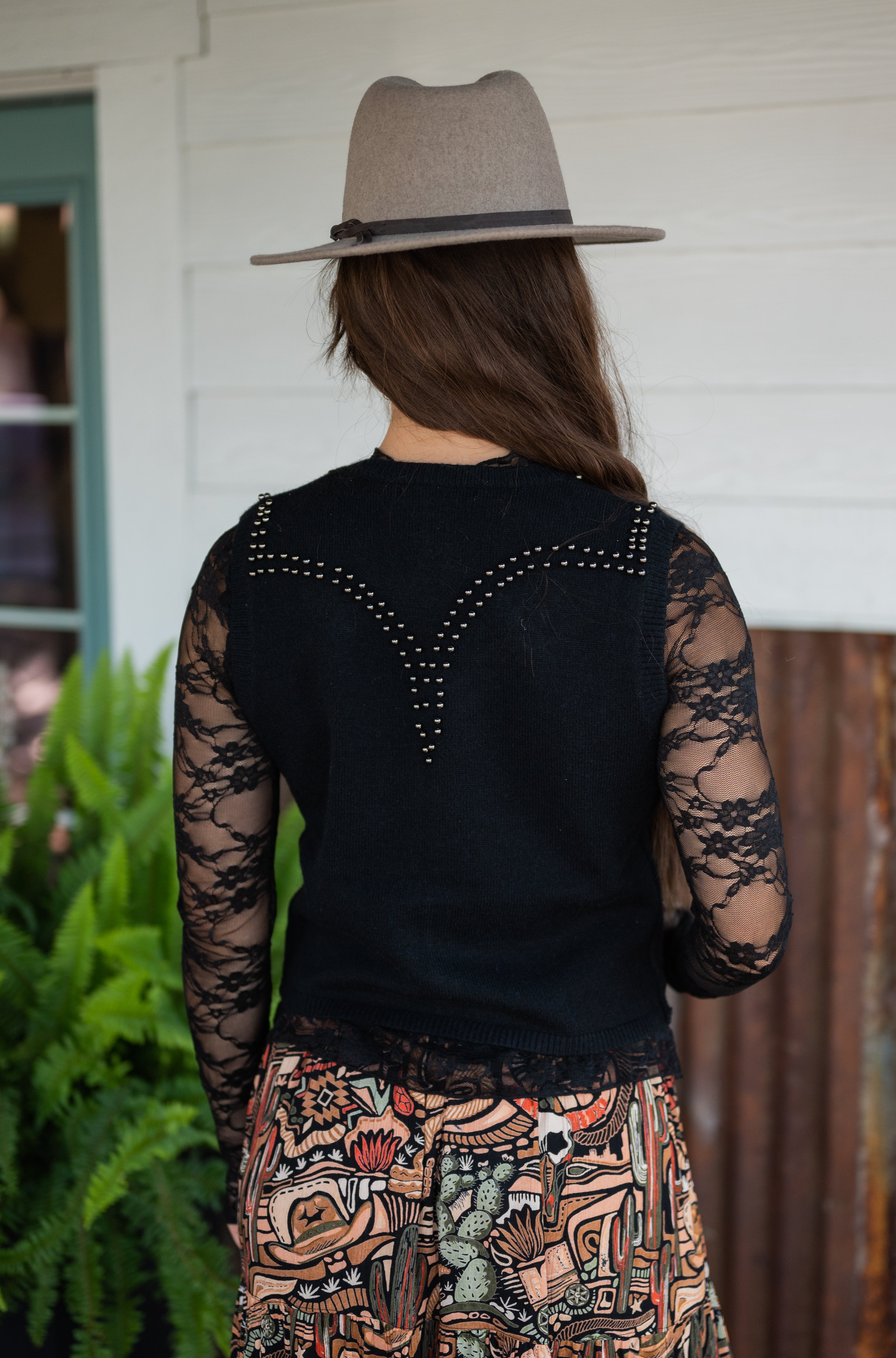 ADELLE STUD VEST