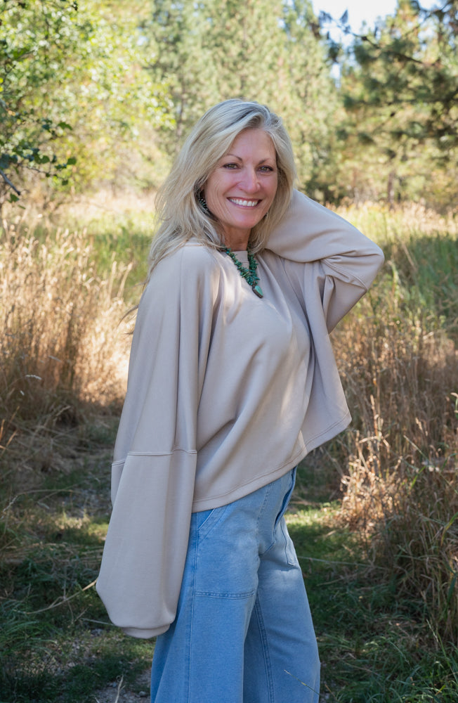 LYNETTE DOLMAN TOP