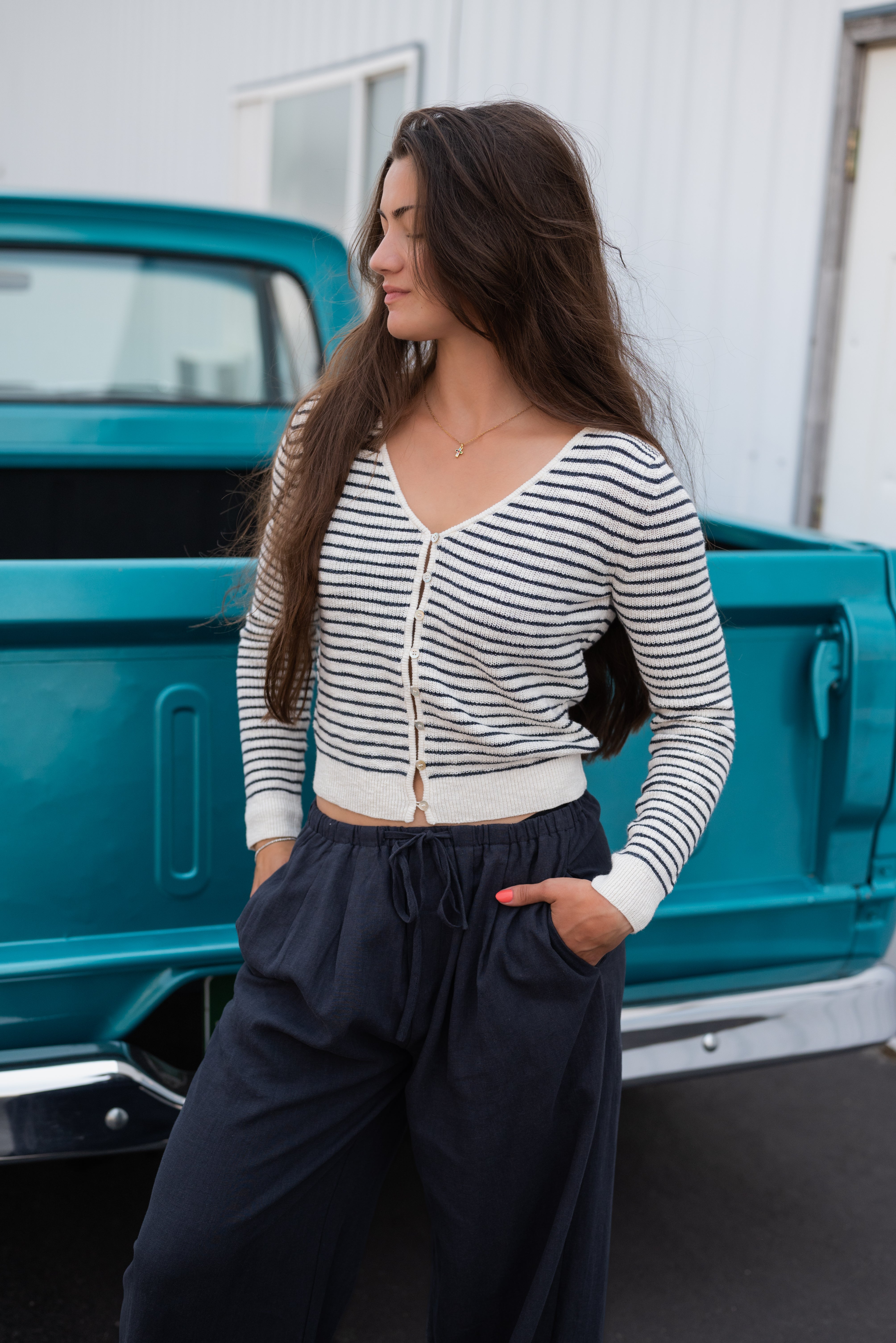 JACI CROP CARDIGAN