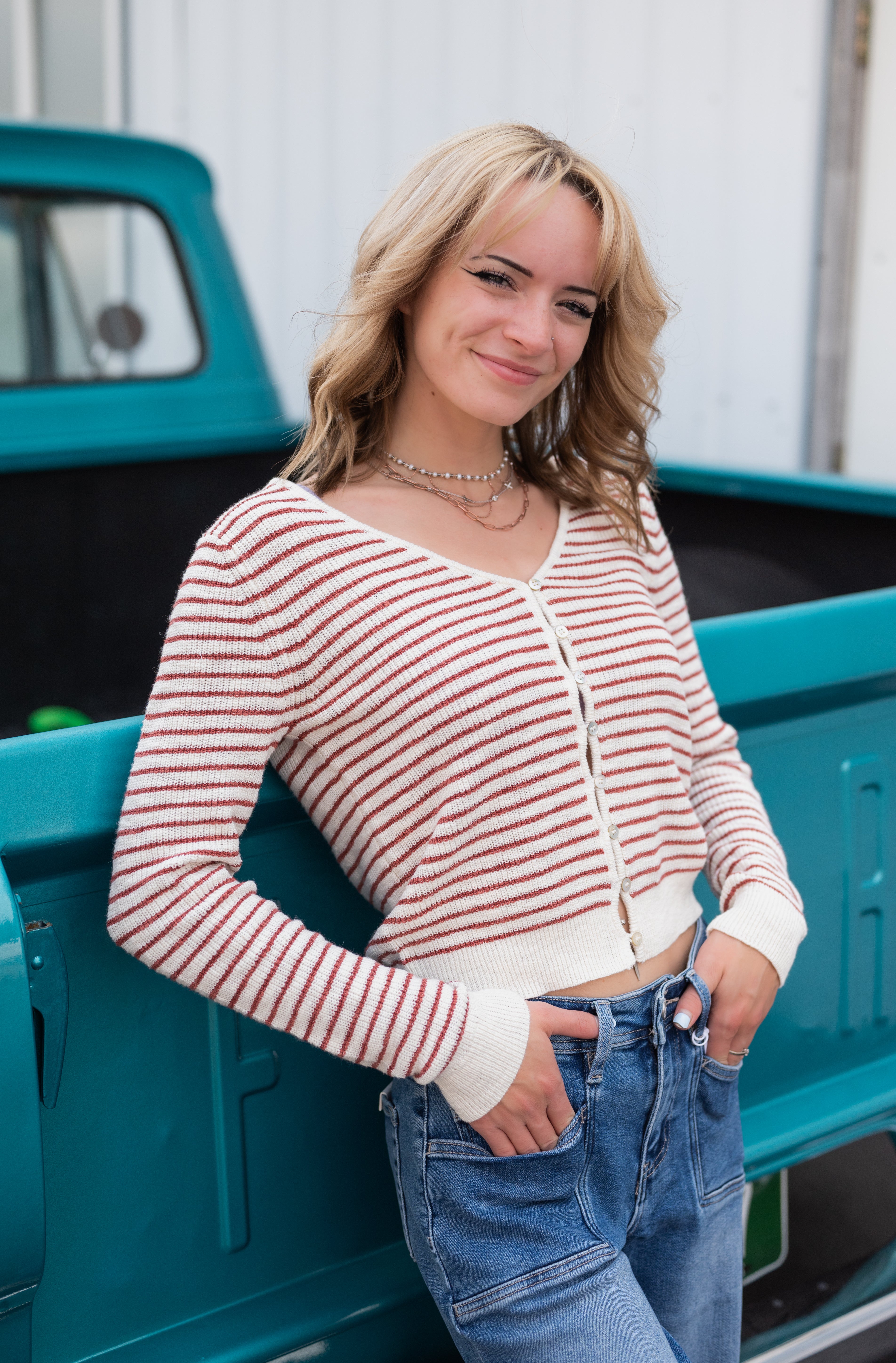 JACI CROP CARDIGAN