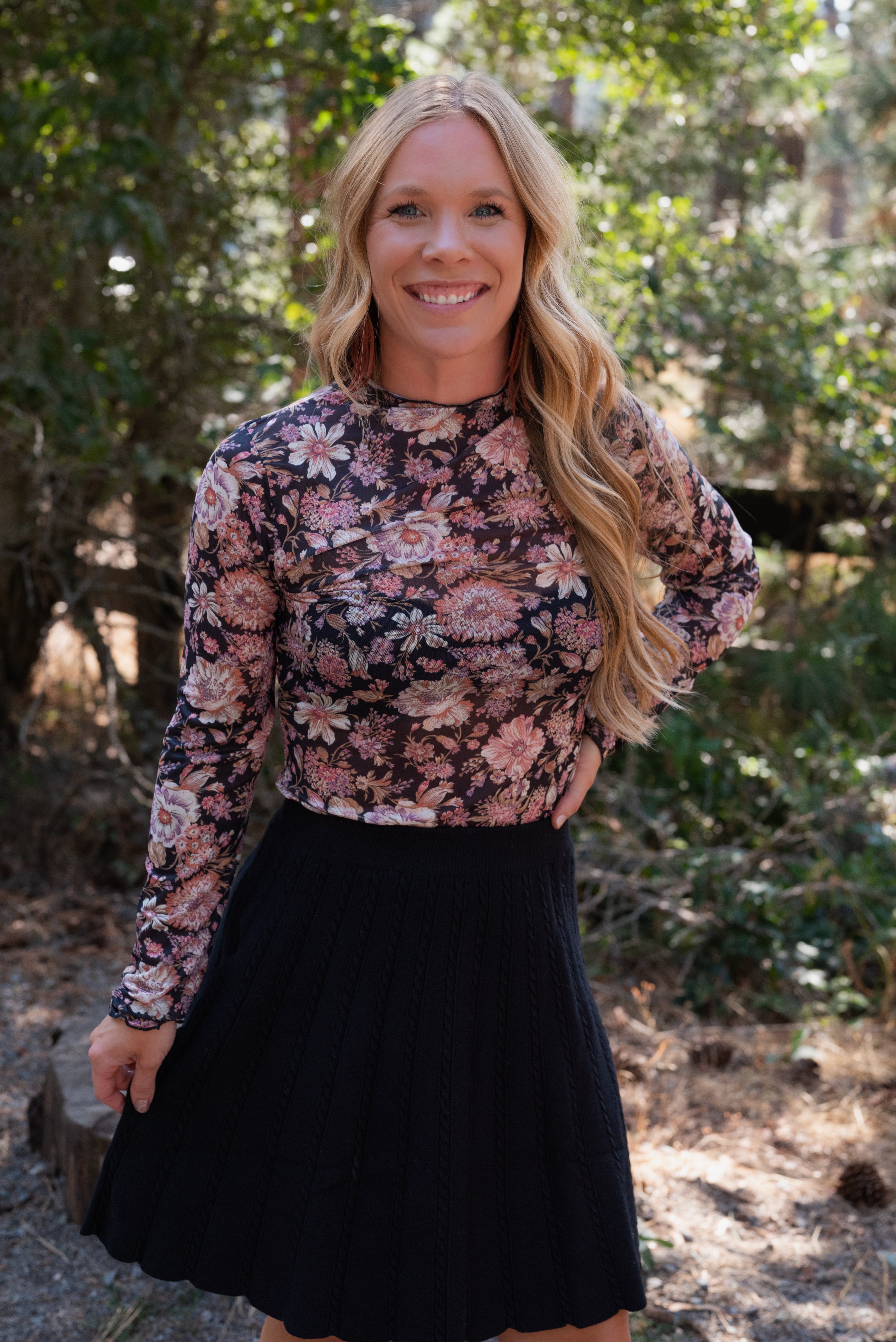 ASHLEY MESH TOP