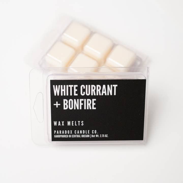 WAX MELTS: WHITE CURRANT + BONFIRE