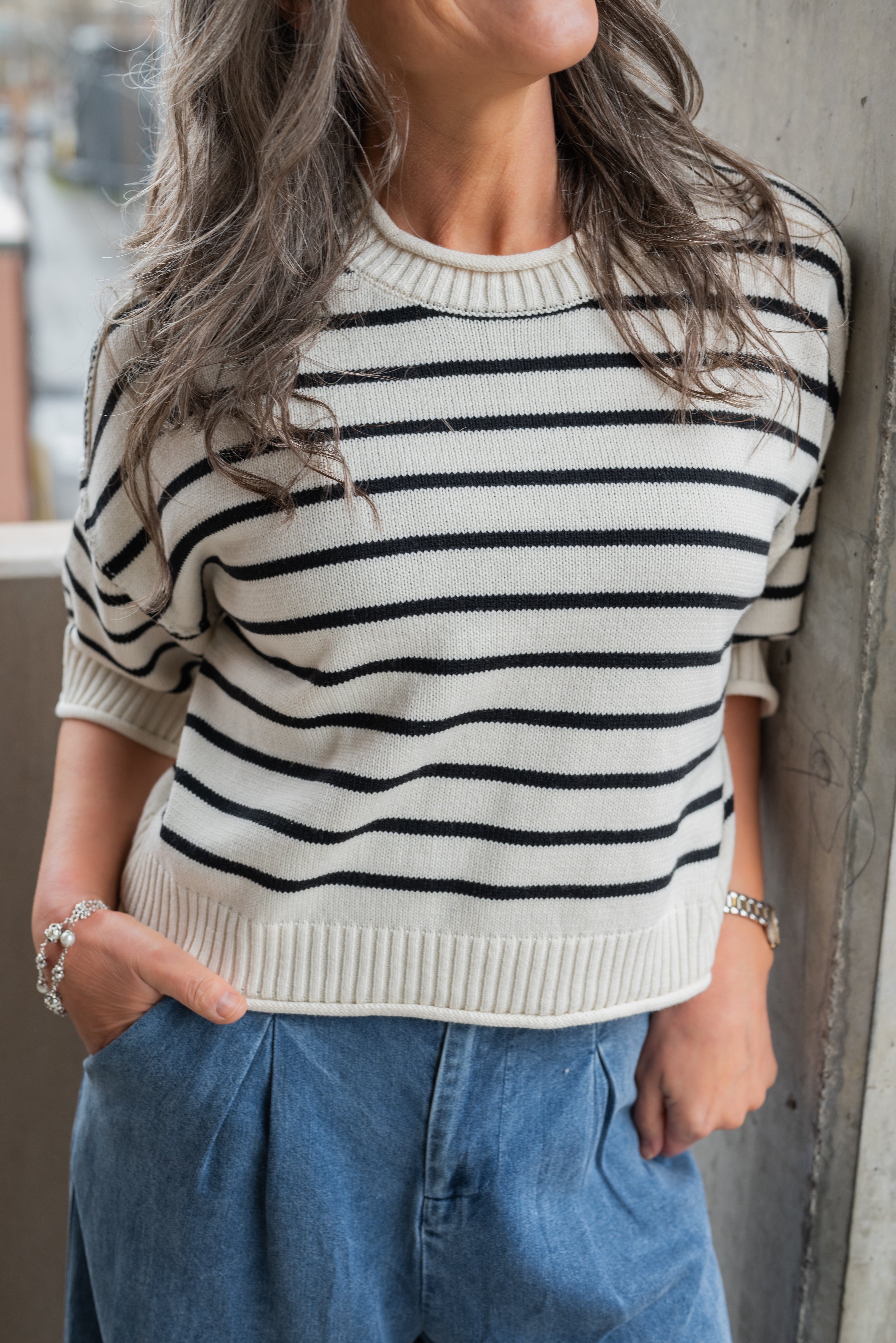 RILEY SS SWEATER