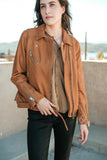 MAYFAIR LEATHER BIKER JACKET