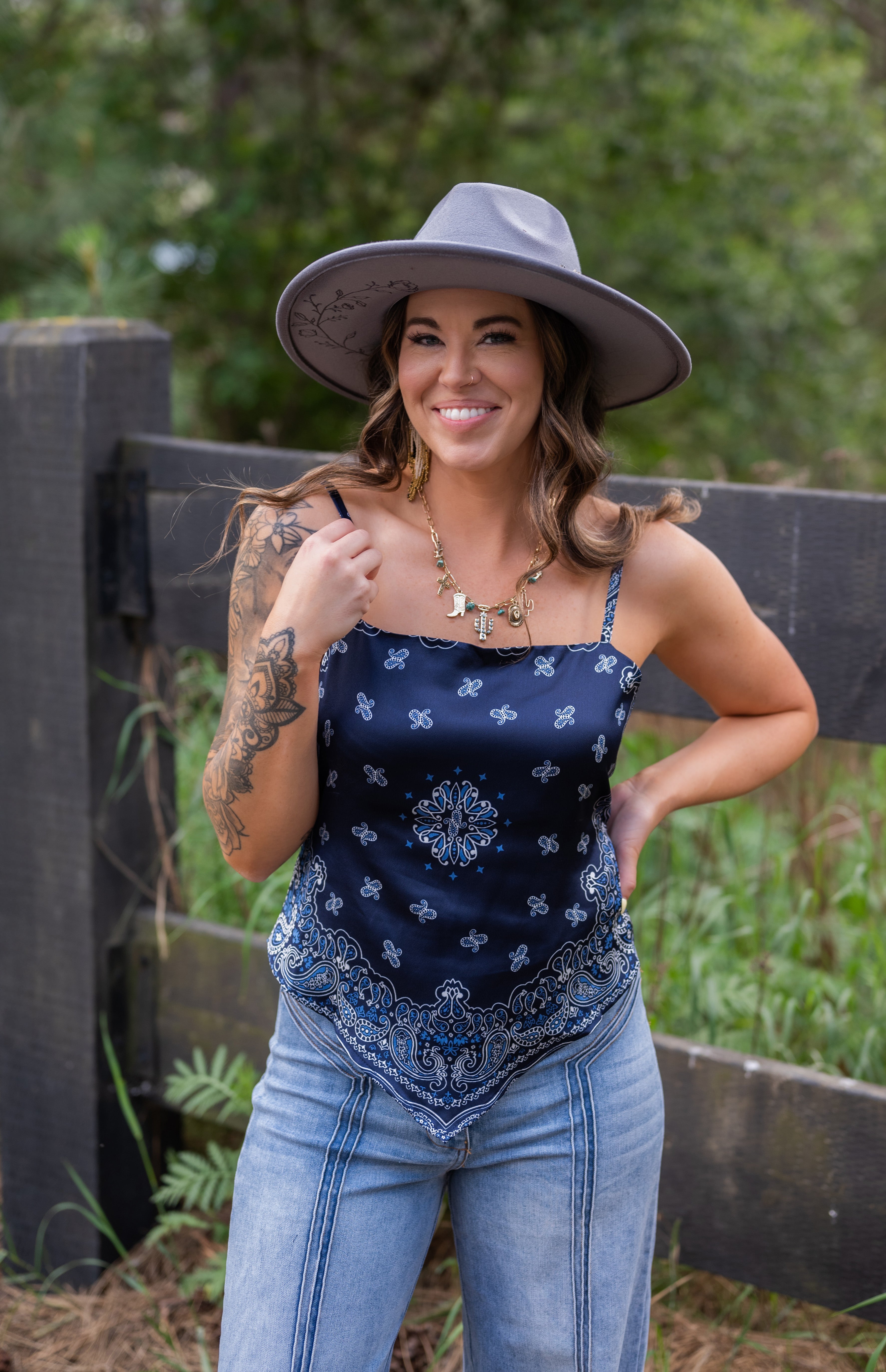 EMMA BANDANA TOP
