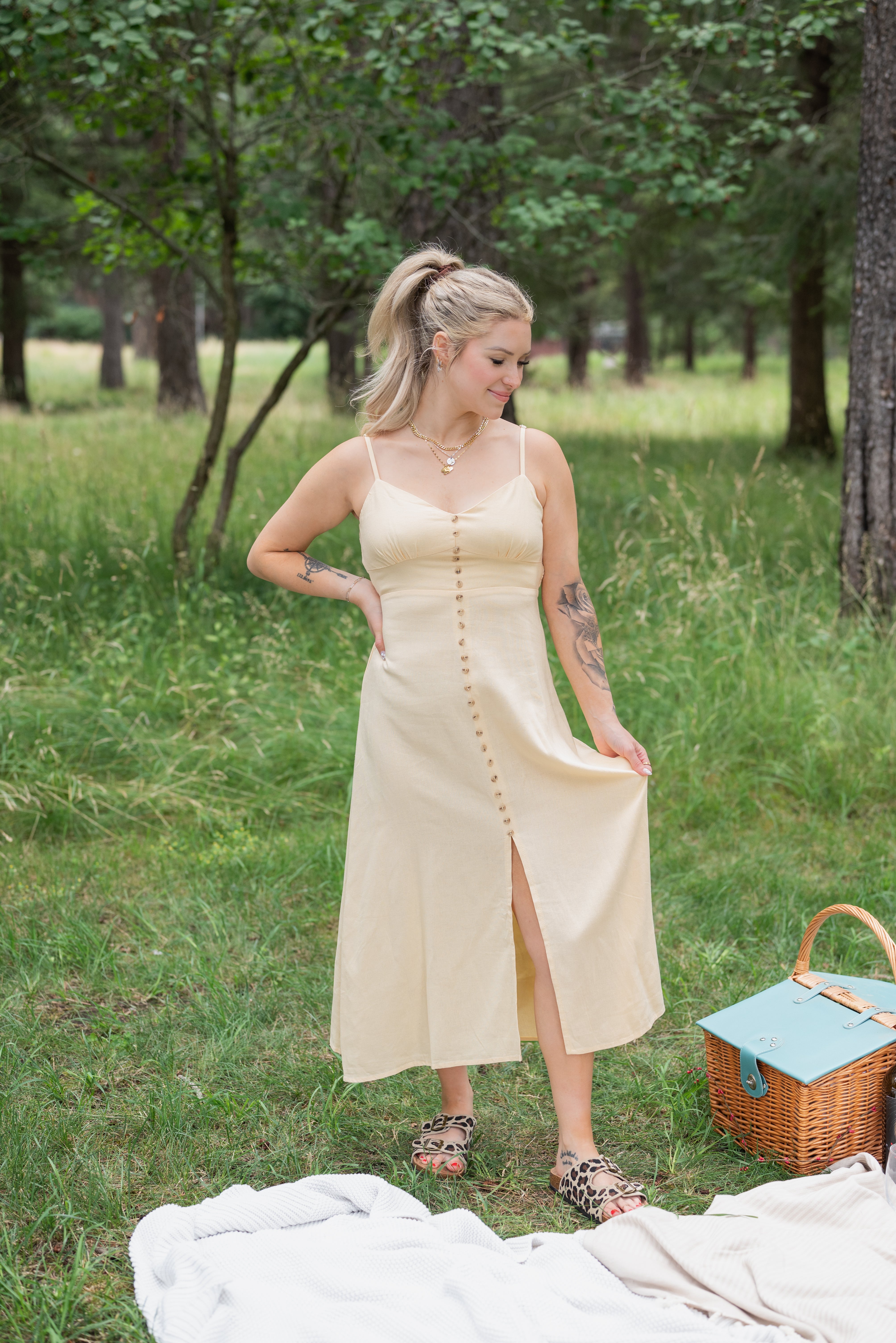 LILLIAN MIDI DRESS