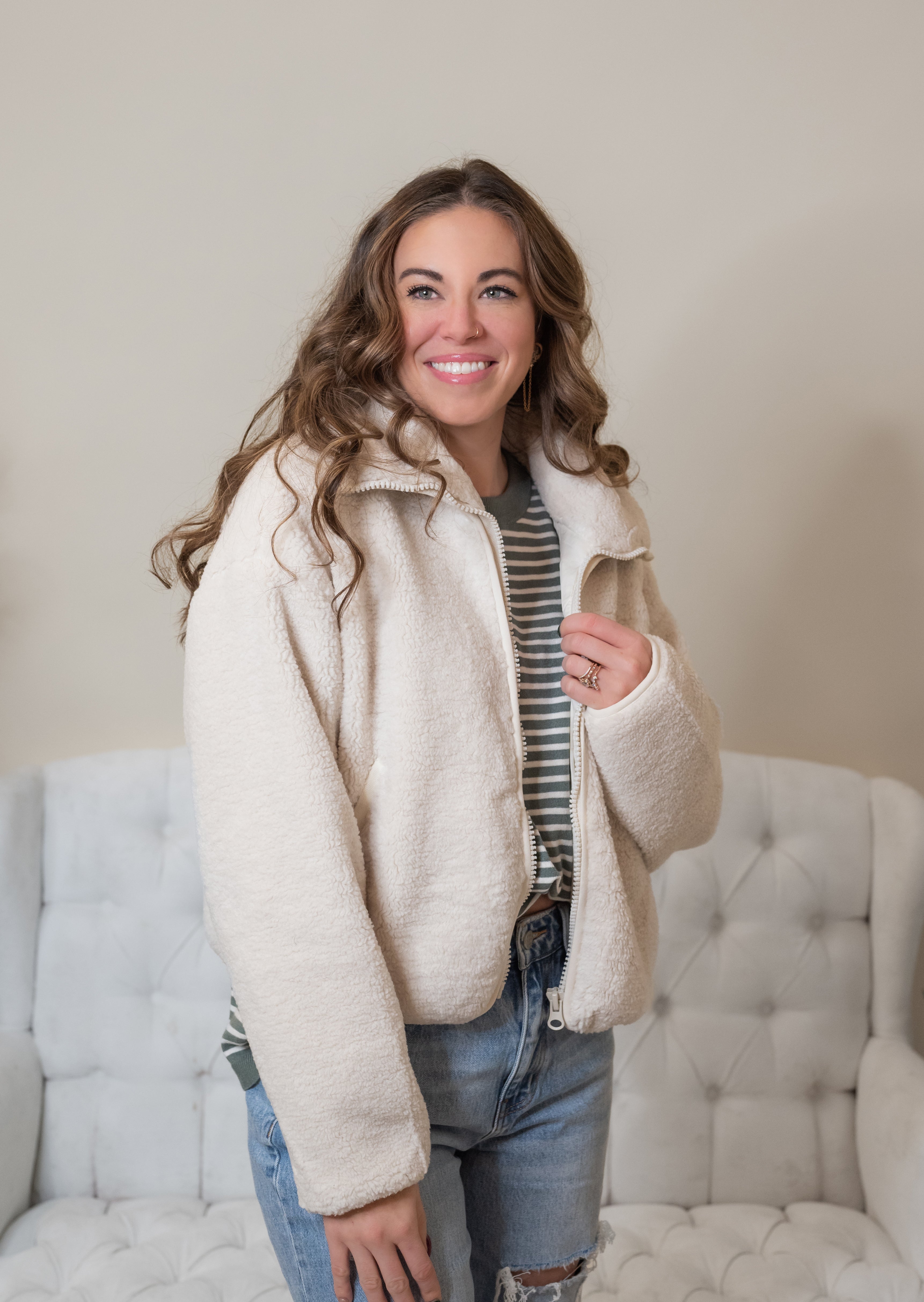 ARYANA SHERPA JACKET