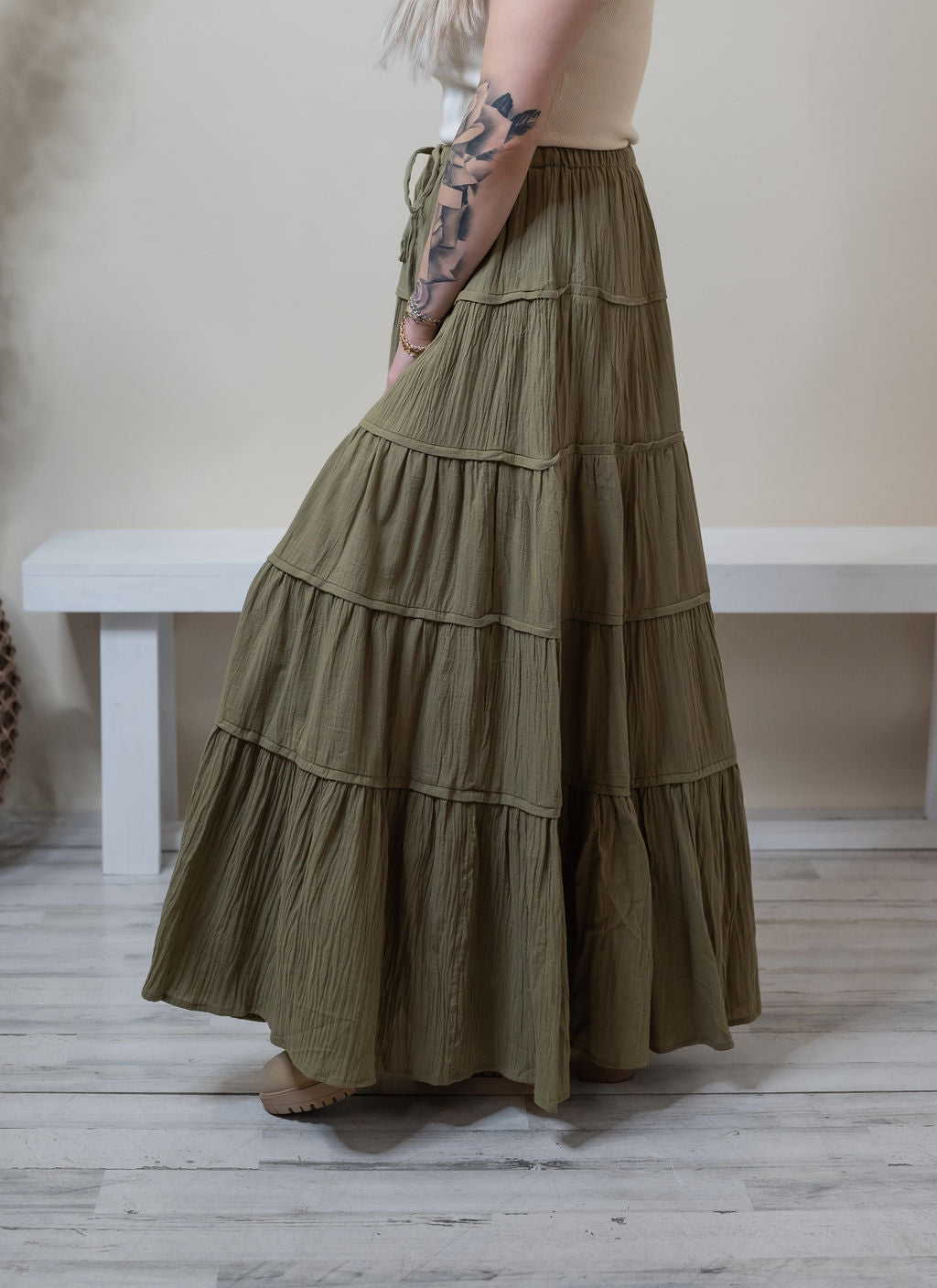 ZANDRA MAXI SKIRT