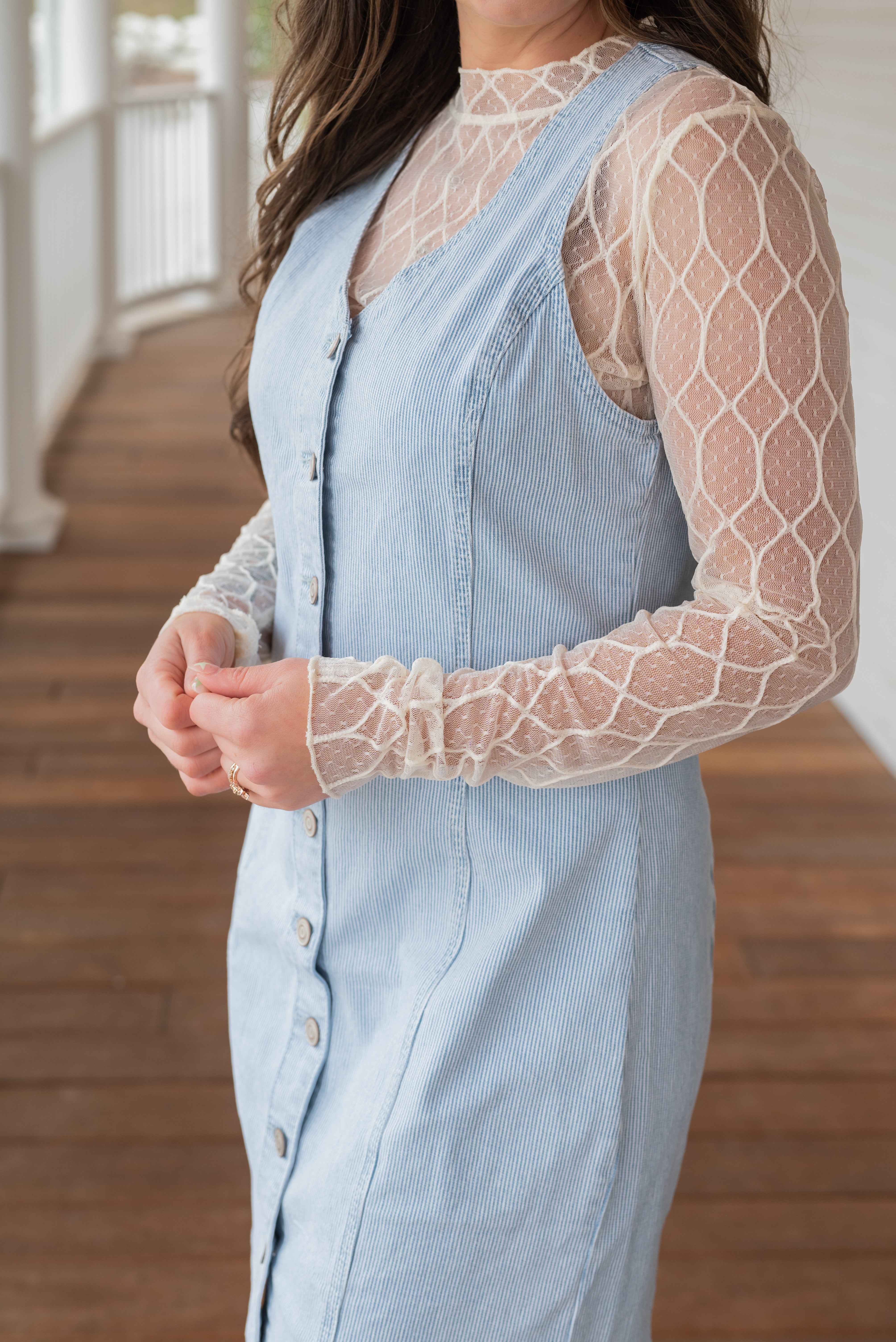 SHELBY MESH TOP