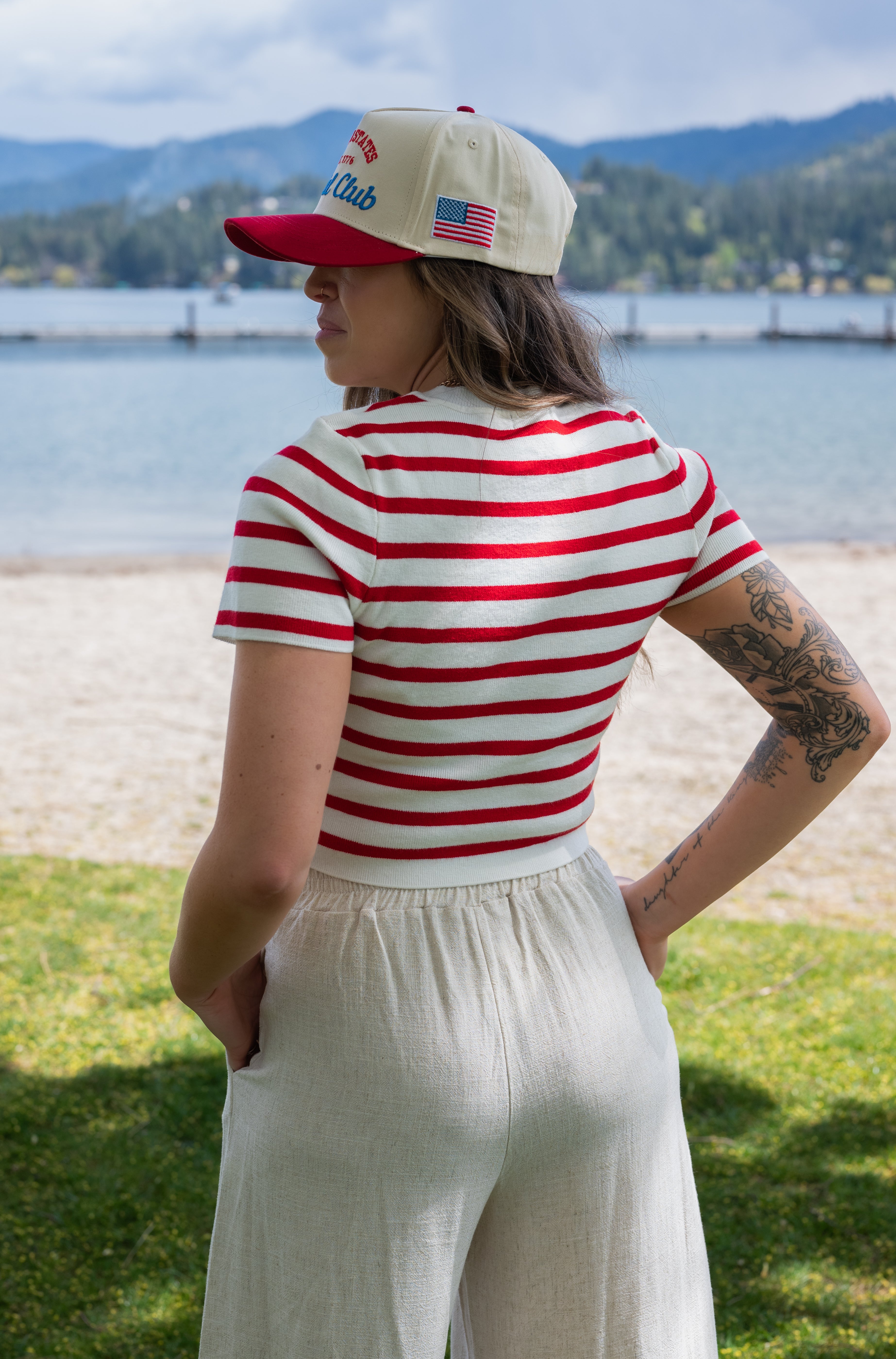 BRONWYN STRIPE TEE