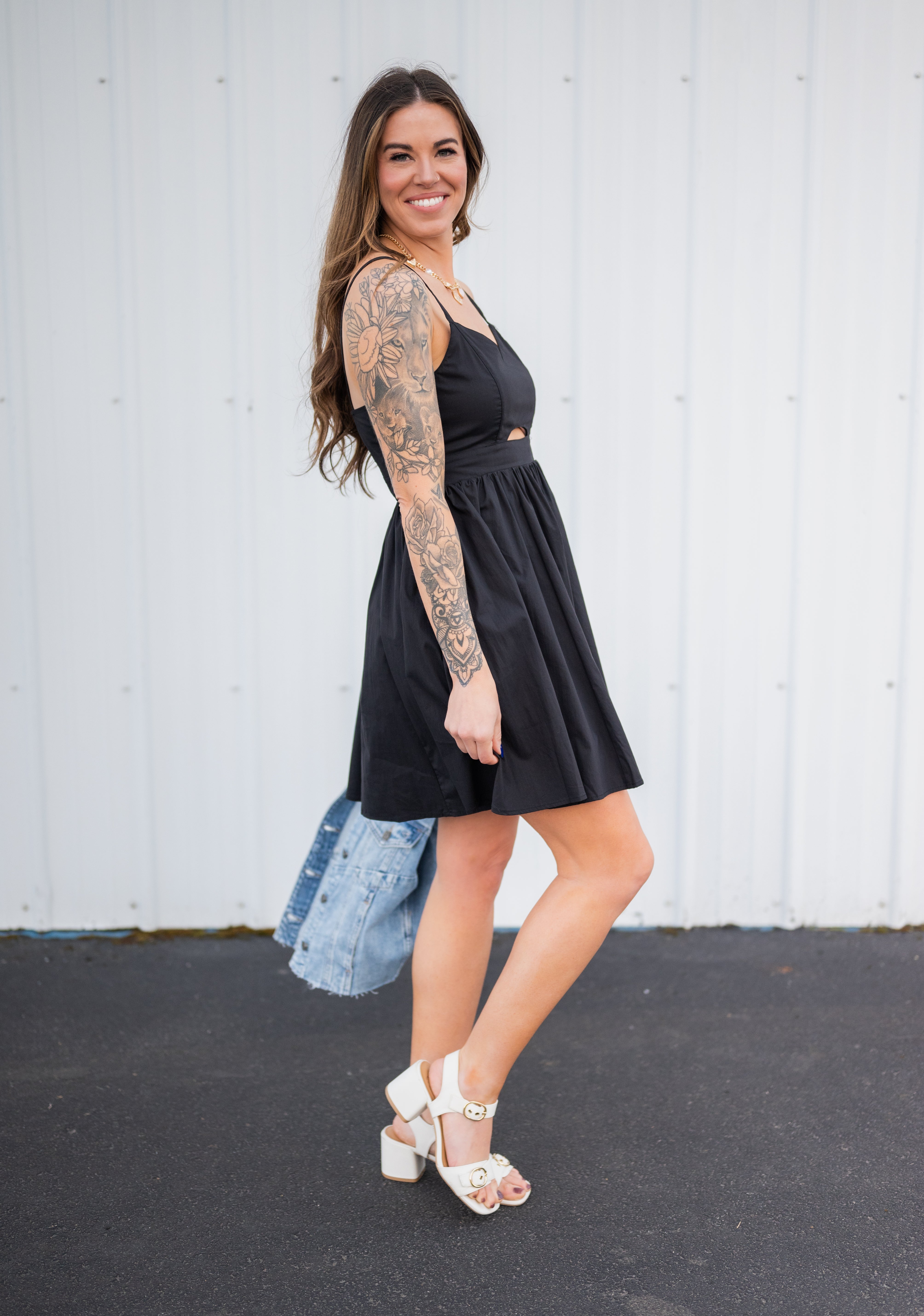 SHADES ON DRESS