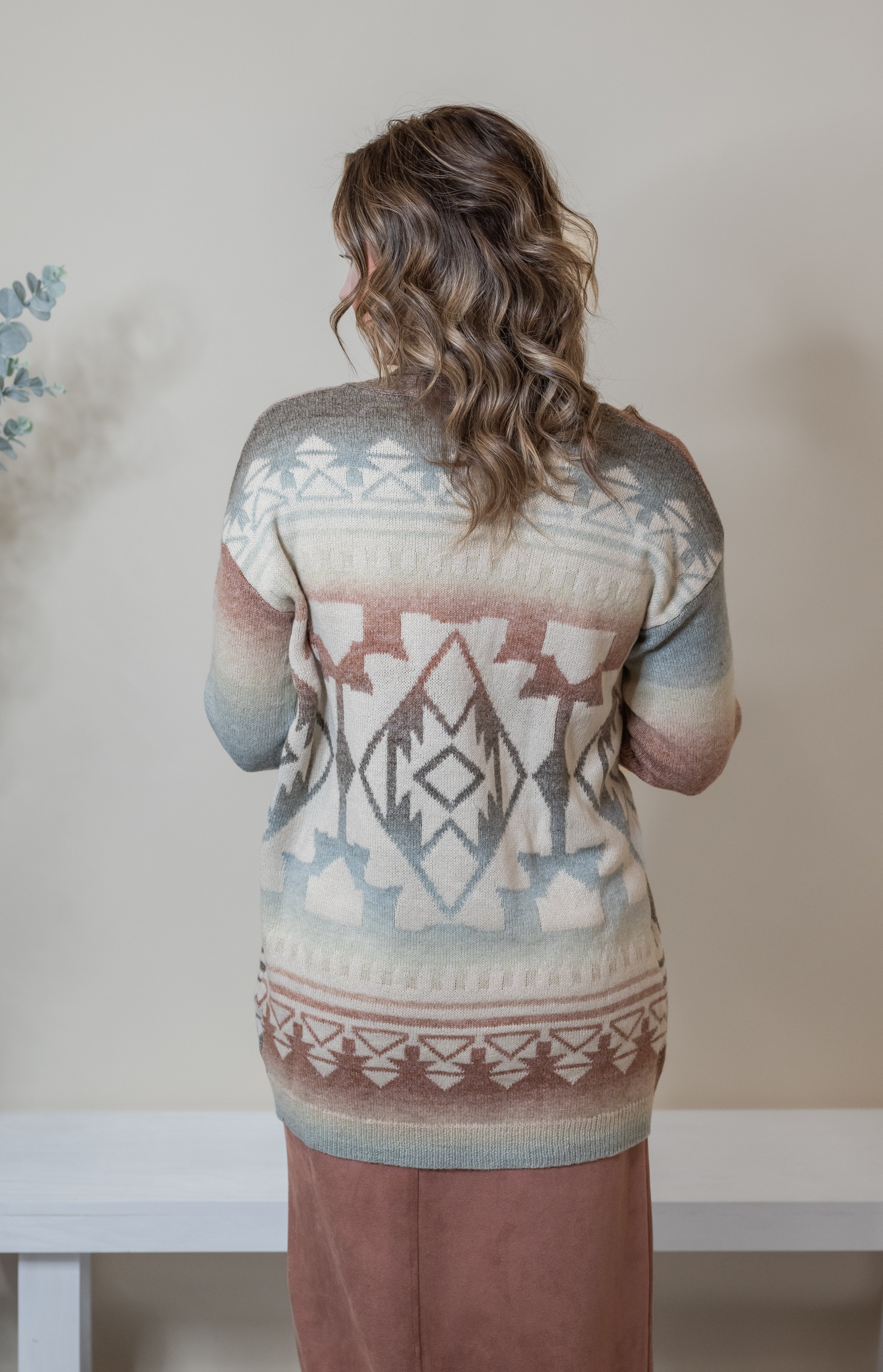 KAMILA OMBRE CARDIGAN