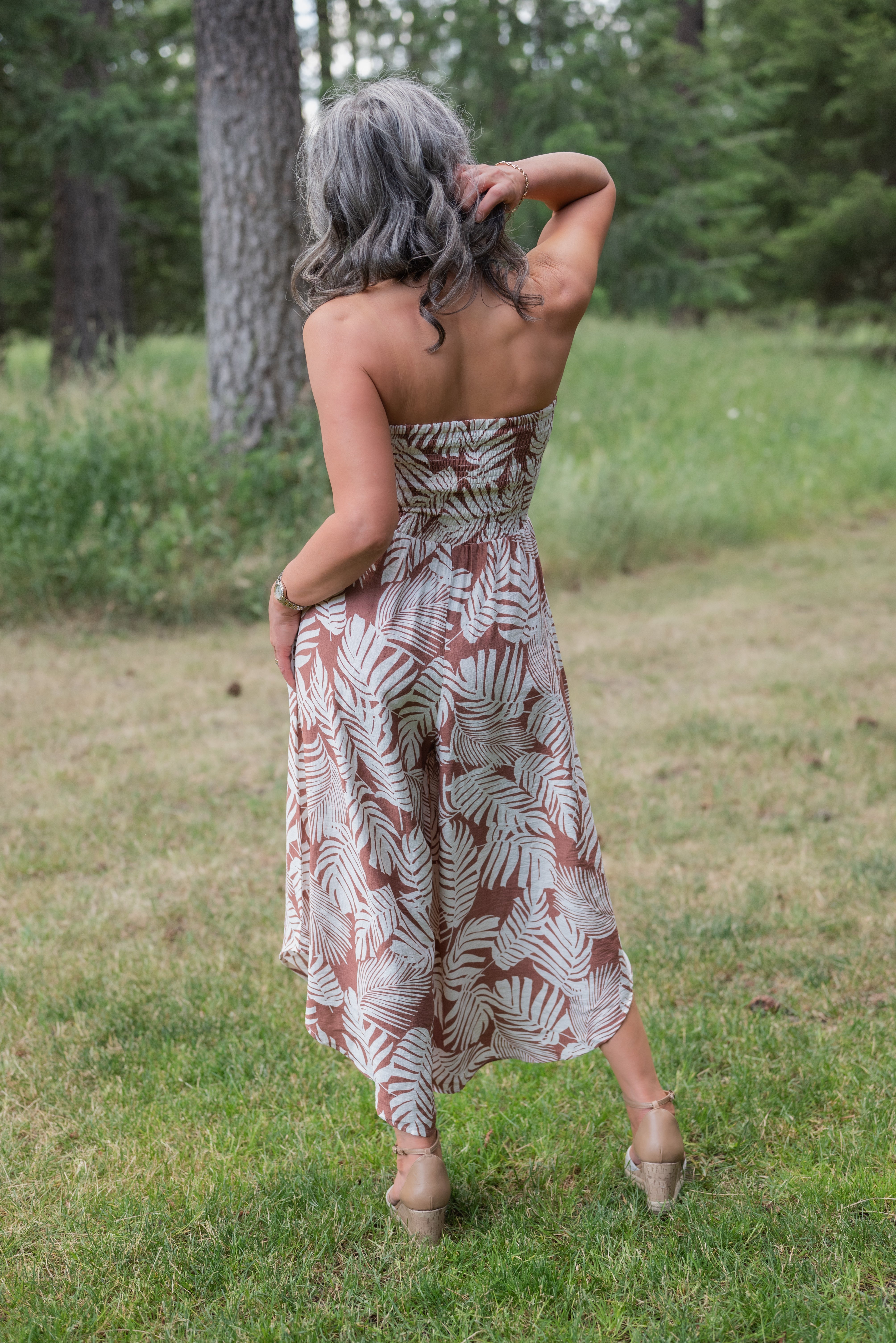 EDEN STRAPLESS JUMPSUIT