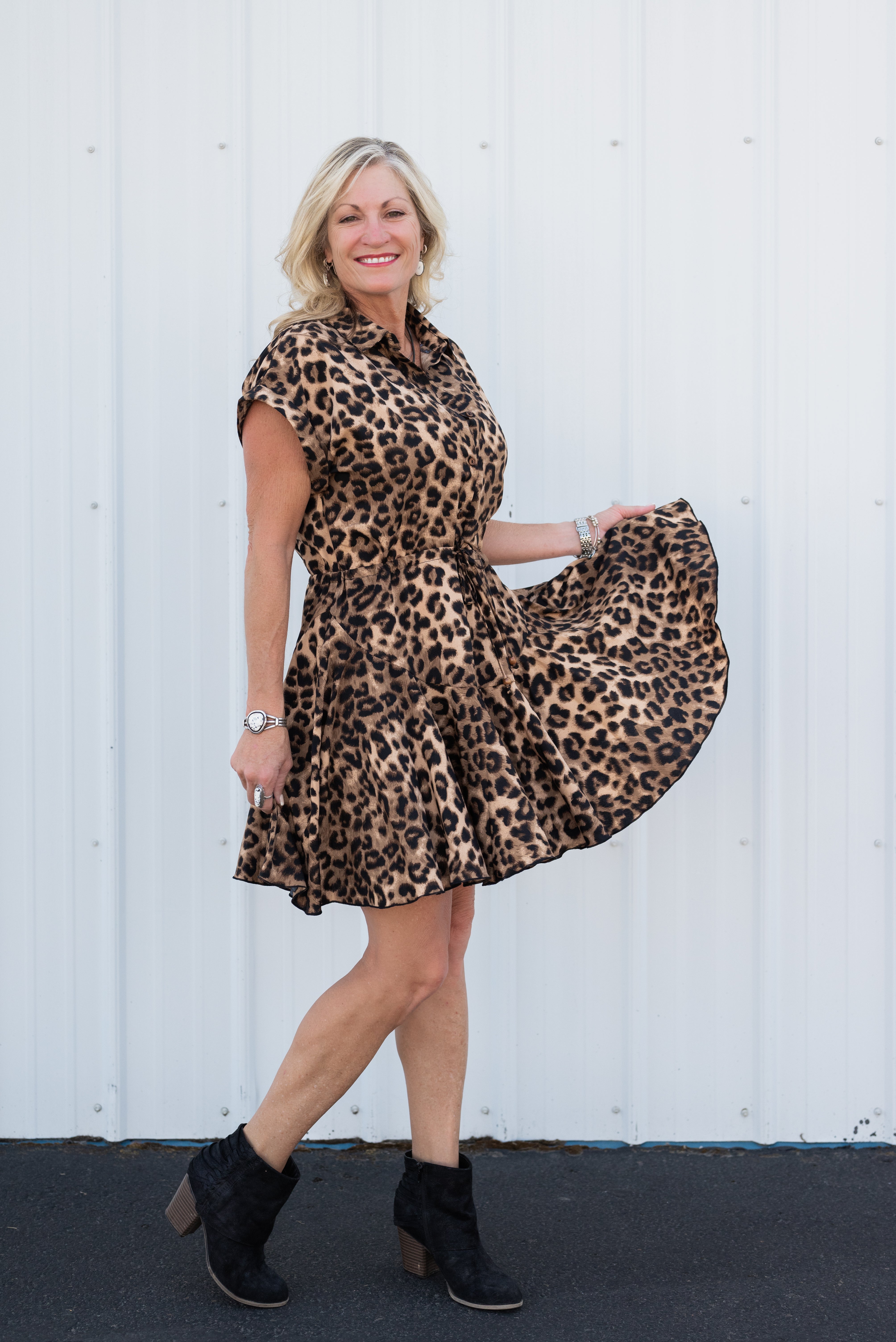 RAMOS CHEETAH DRESS