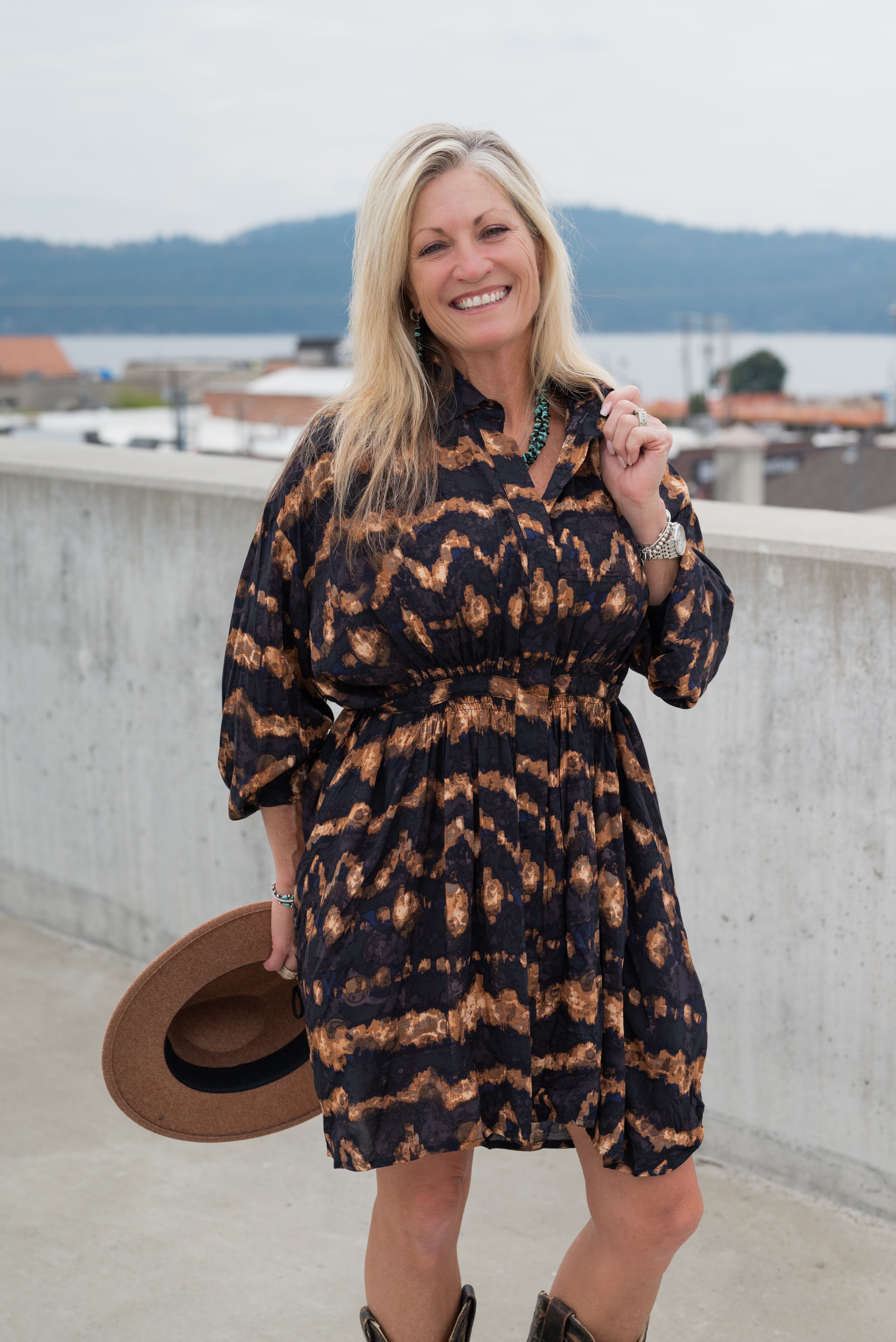 PASSION CINCHED DRESS