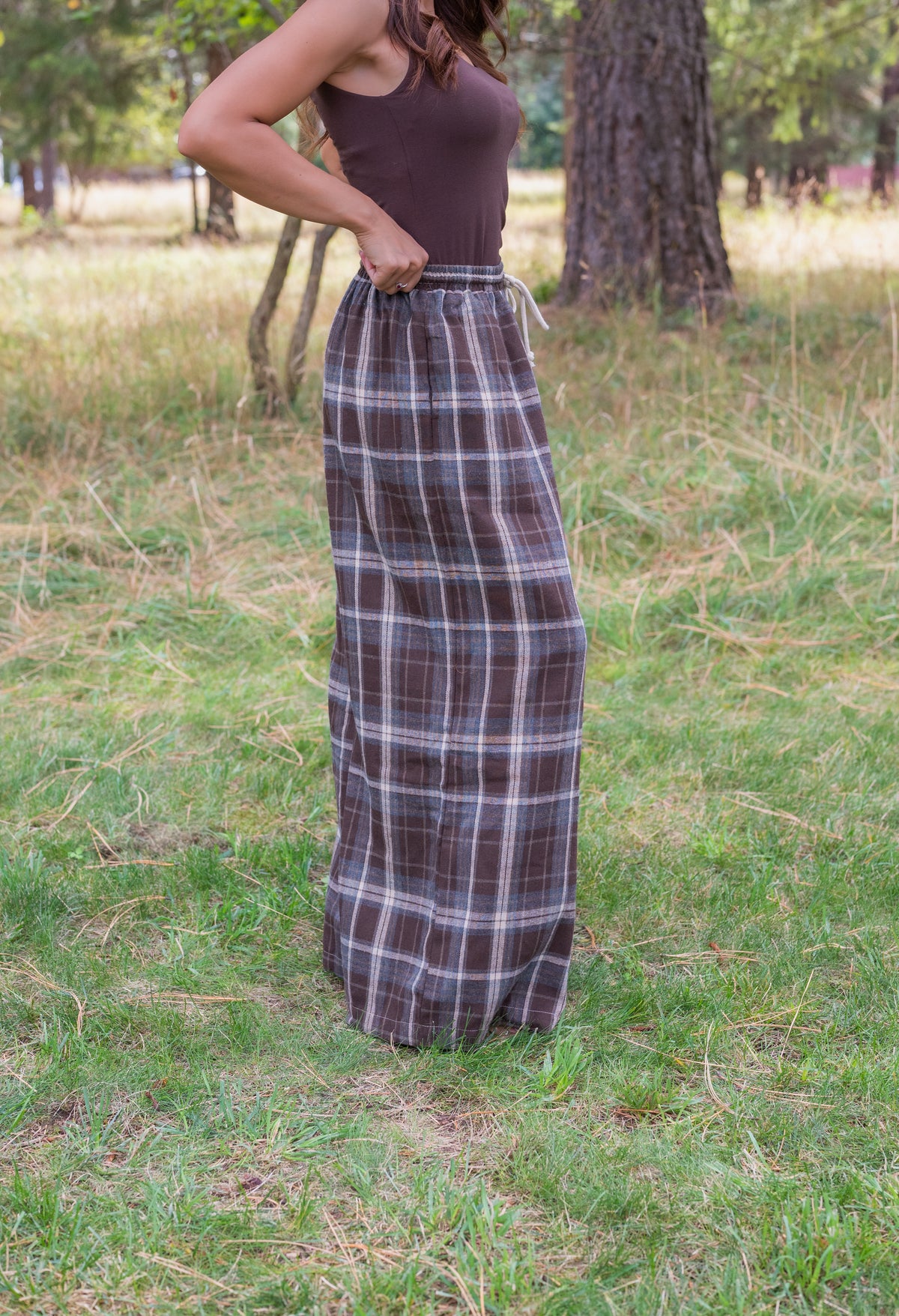 COZY CABIN PLAID PANTS