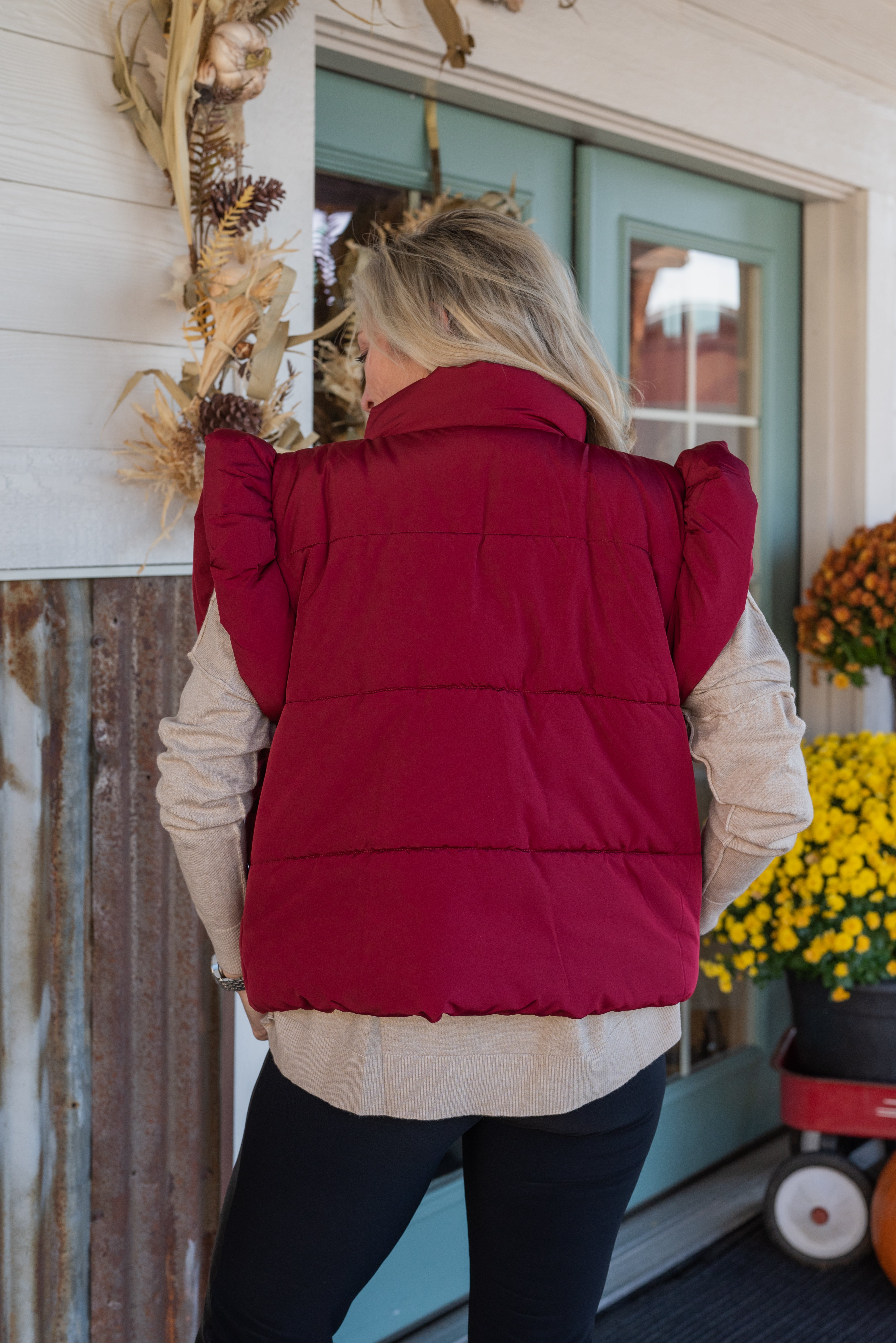 MALIA FLUTTER SLV VEST