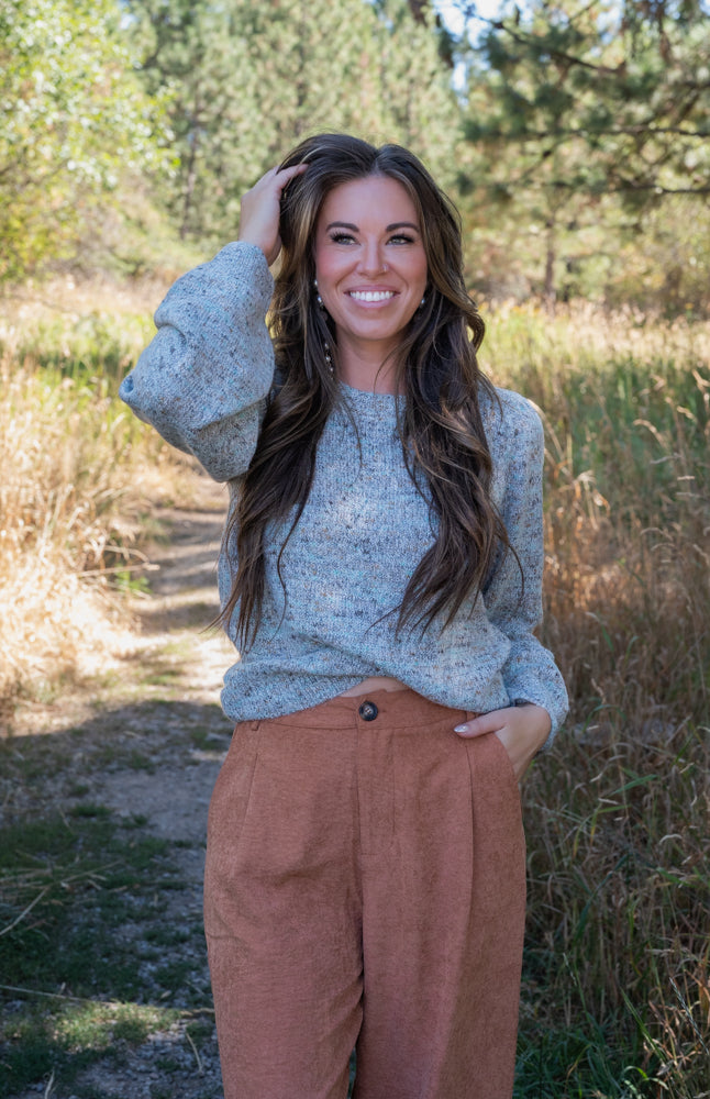 SHAUNA SPACE DYED SWEATER