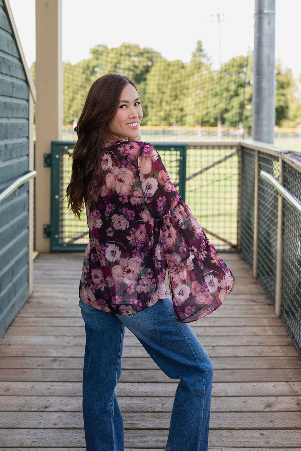 KIZZIE BELL SLV BLOUSE