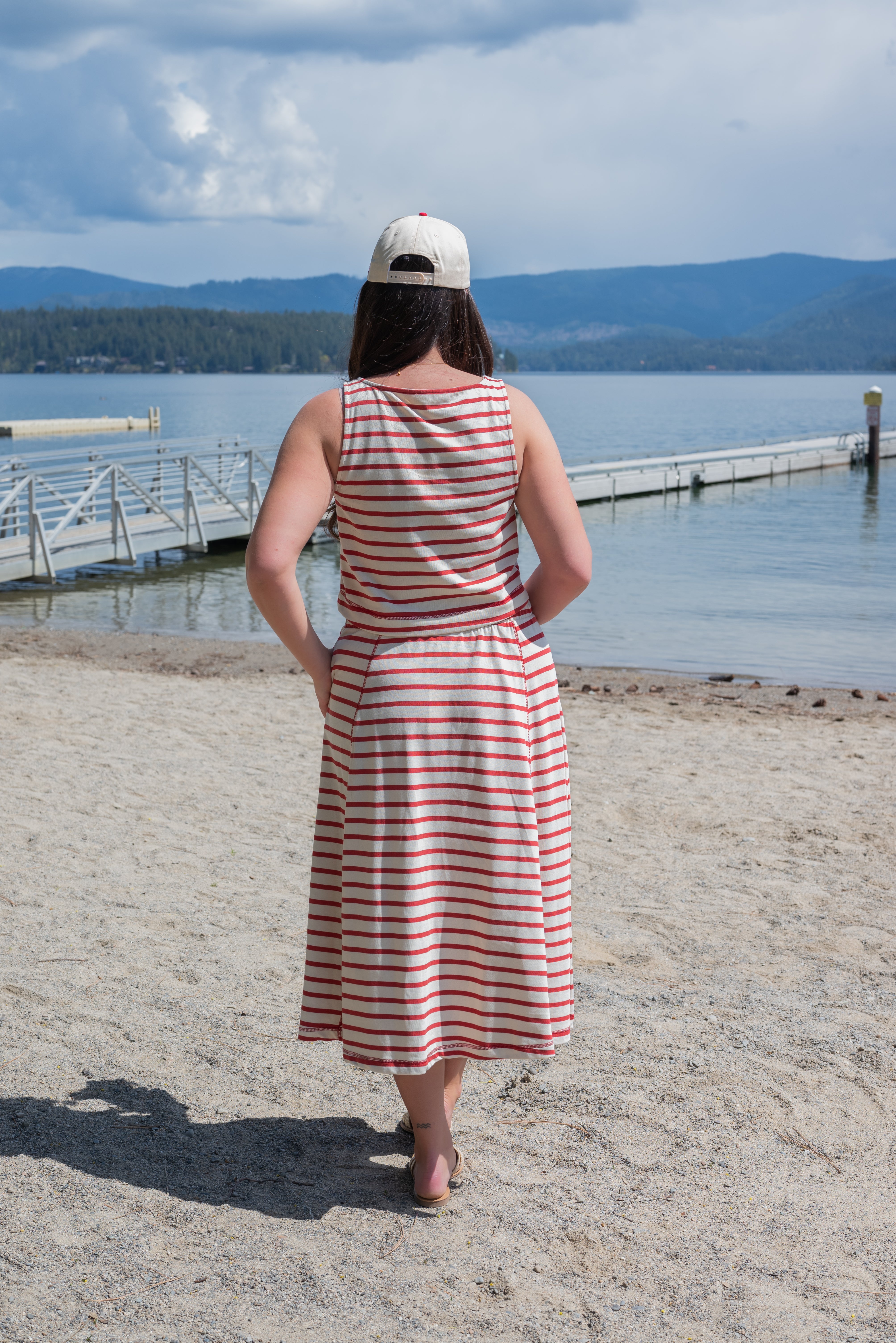 Sasha Striped Skirt