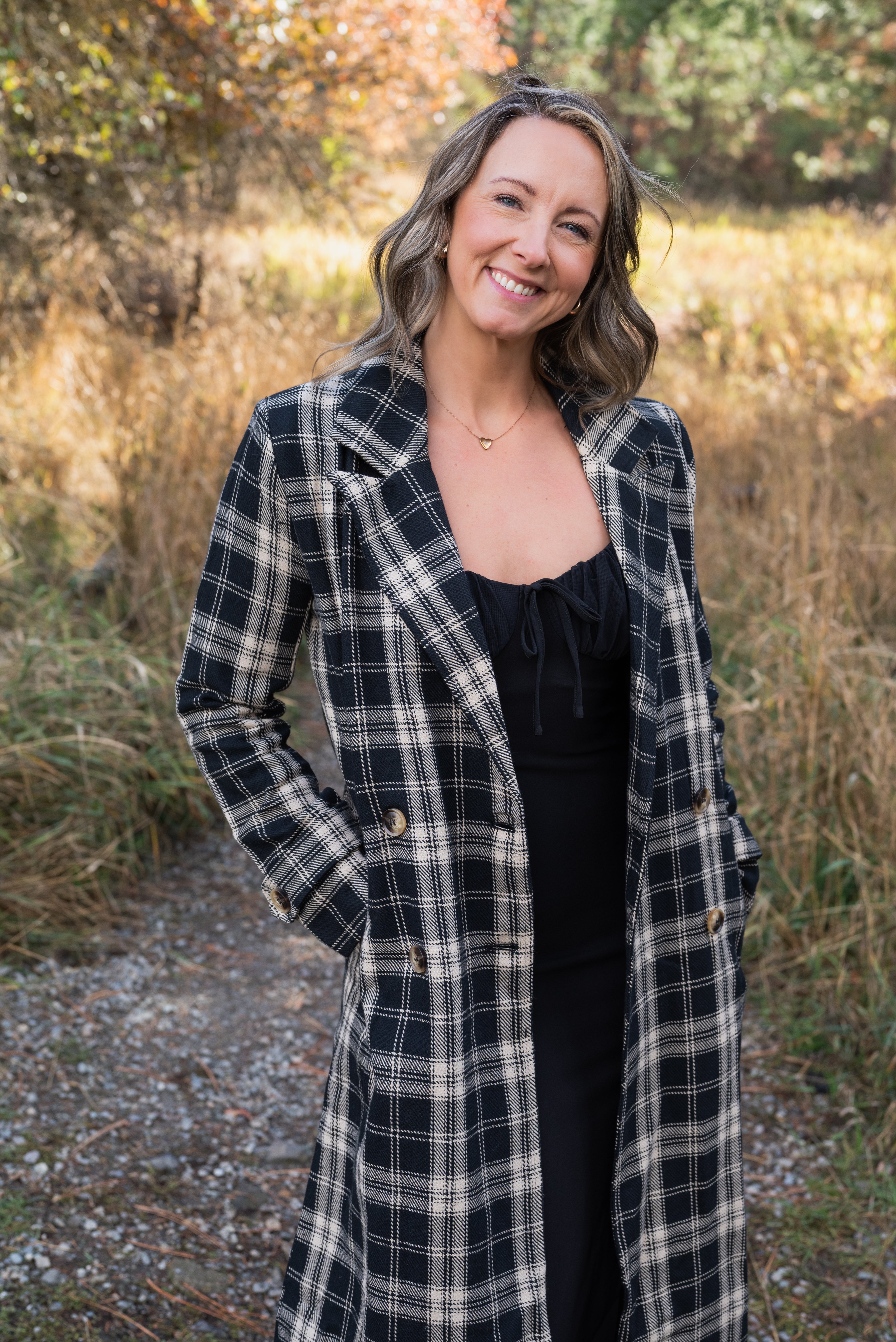 WIDE AWAKE PLAID COAT