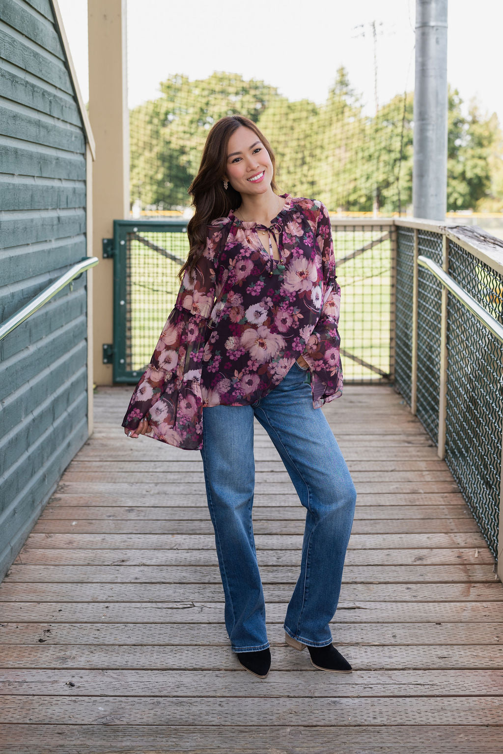 KIZZIE BELL SLV BLOUSE