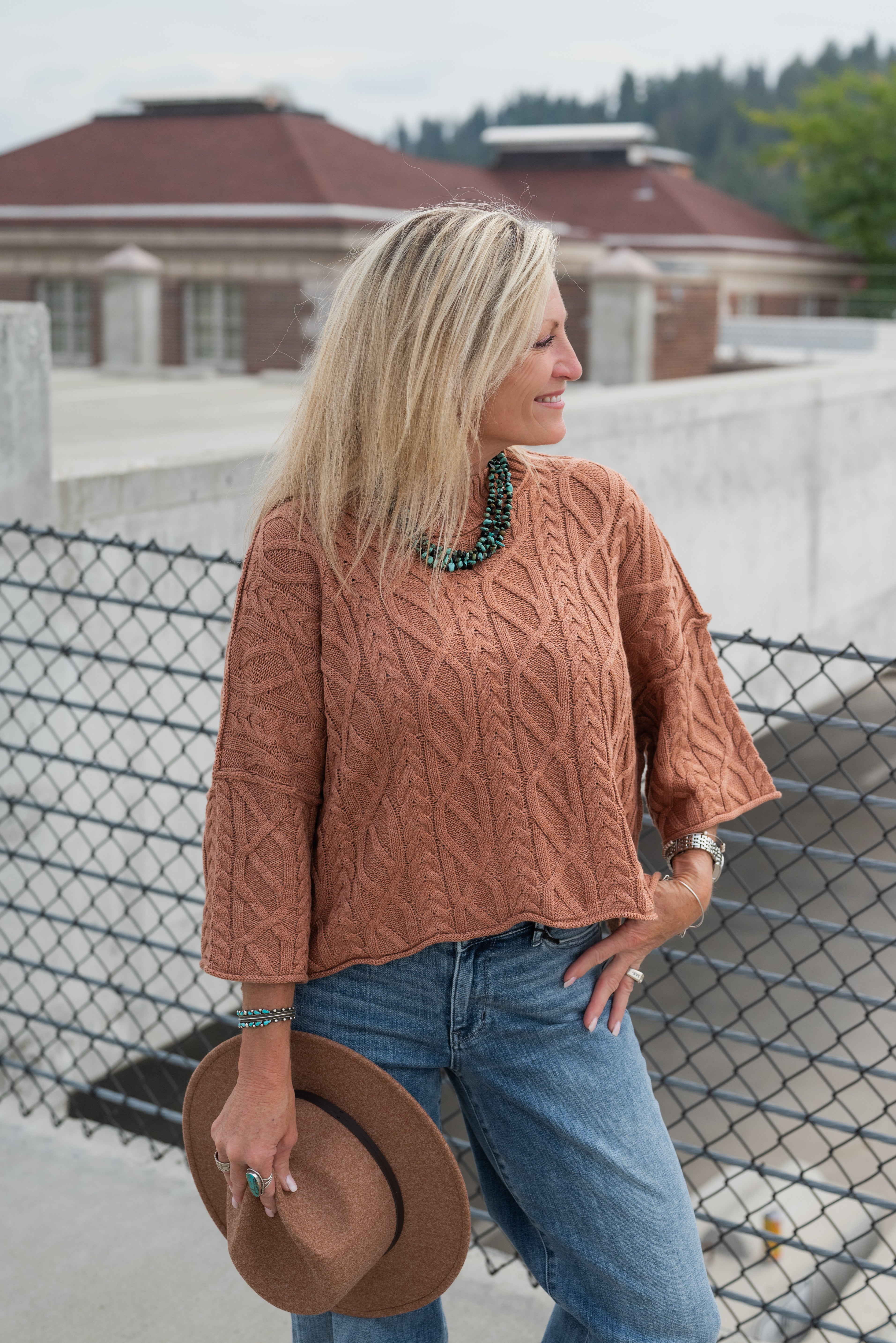 LUCINDA MOCK NECK SWEATER