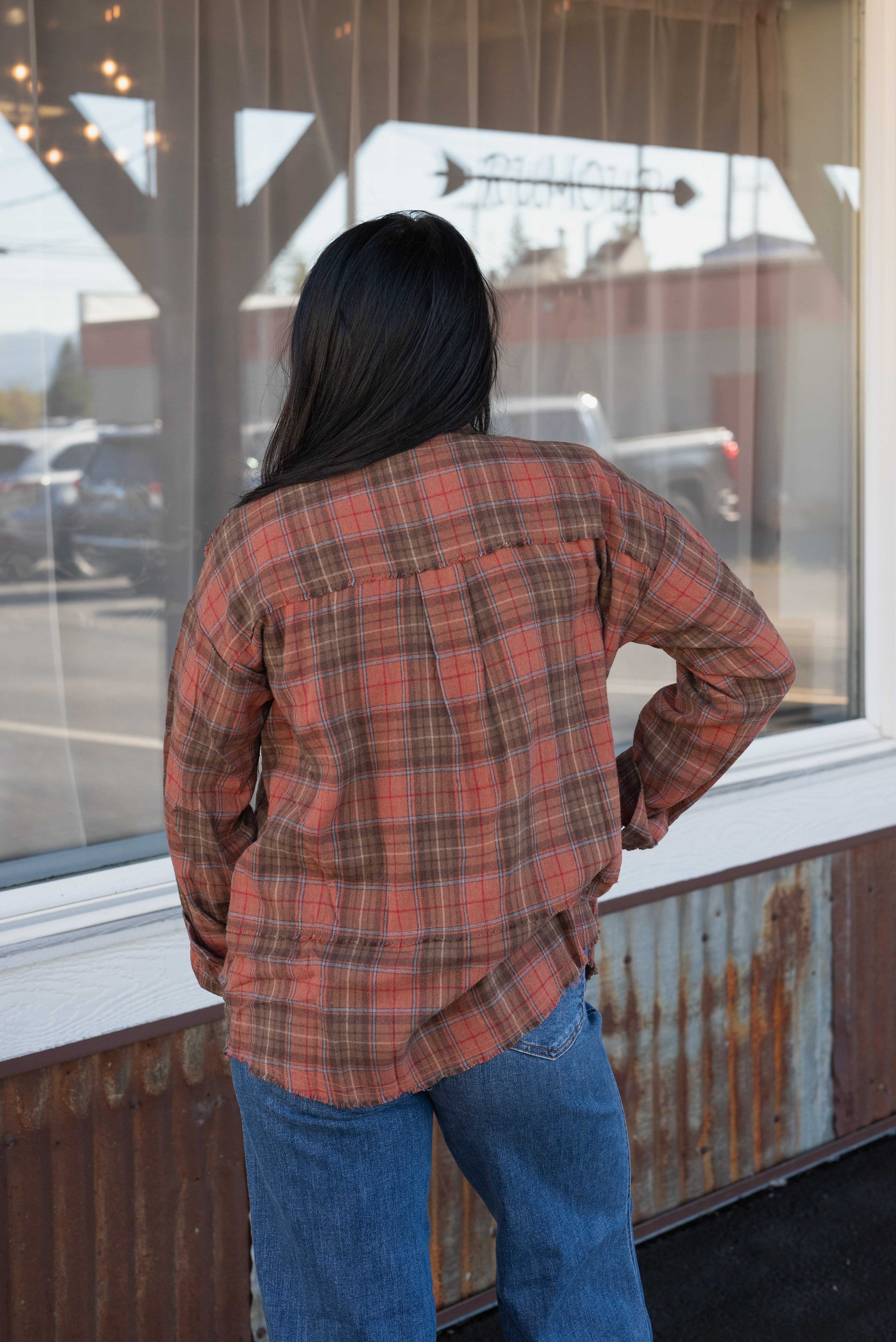 MACIE PLAID SHIRT