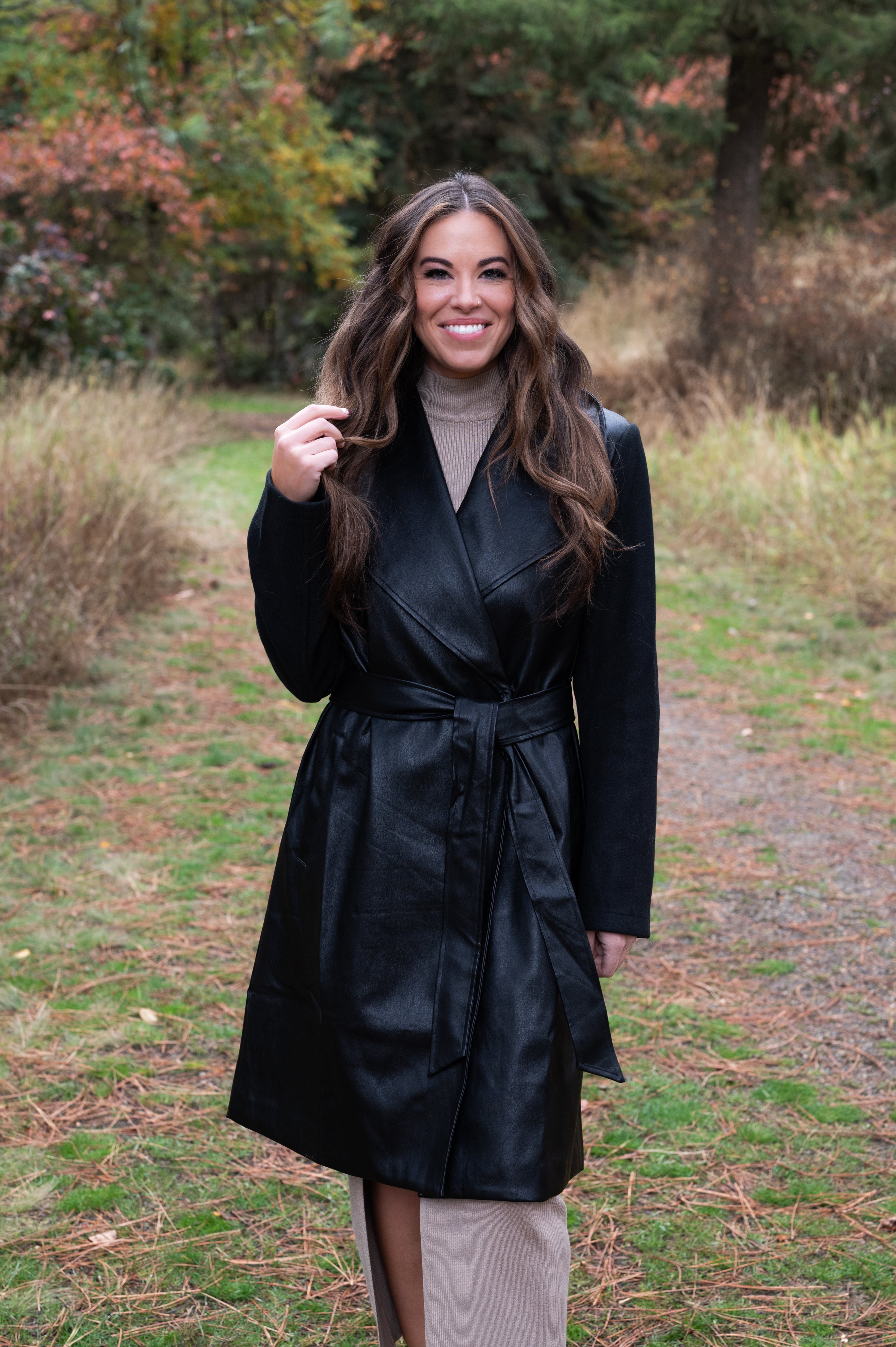 ADEN BELTED COAT