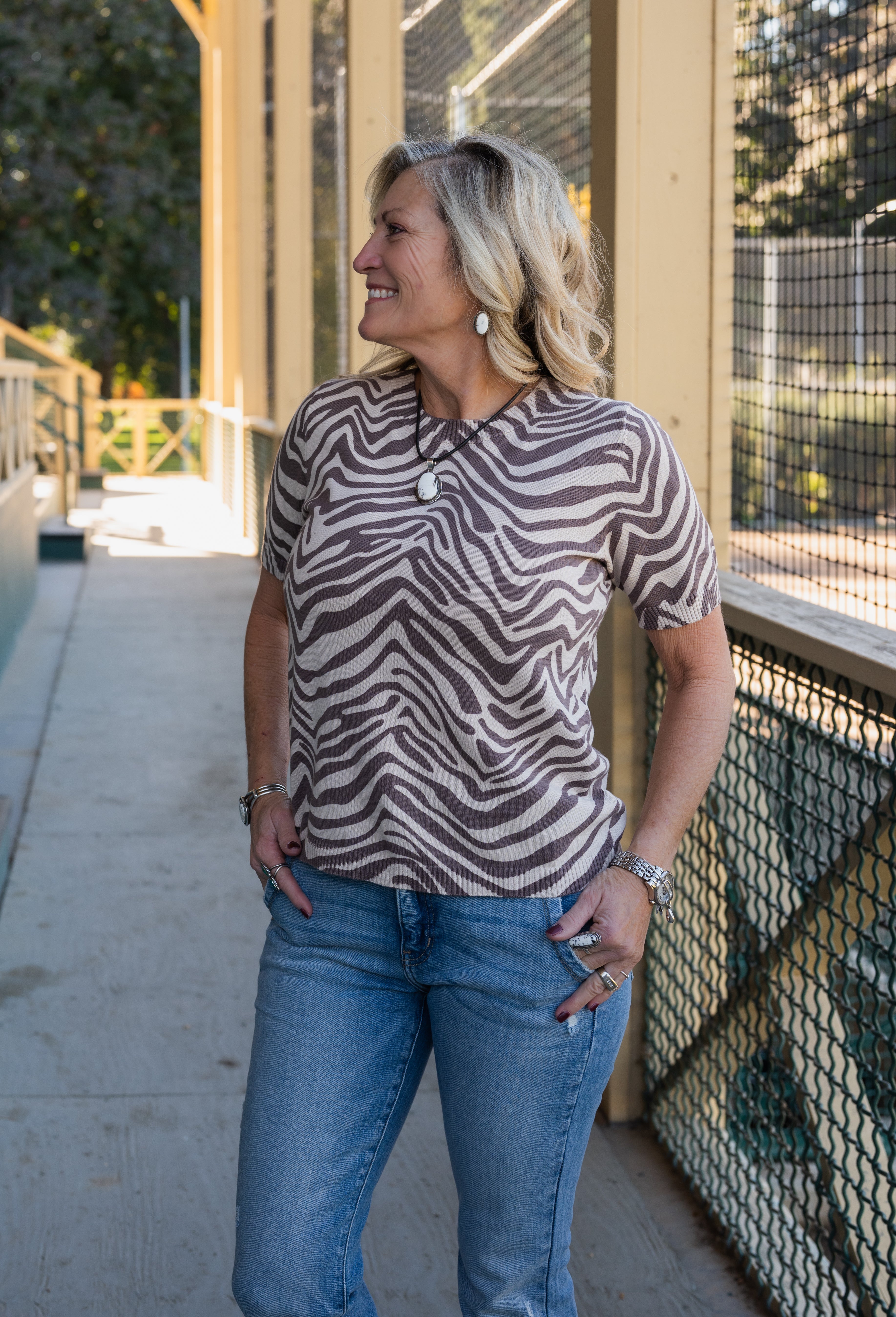 LOUISE ANIMAL SWEATER