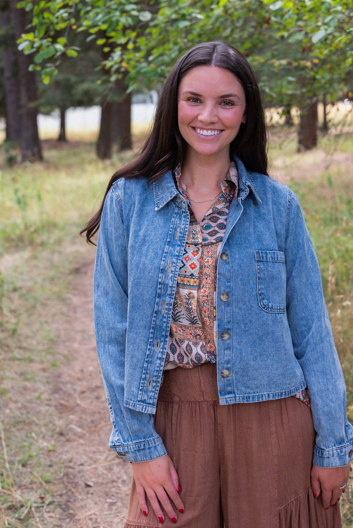 HILDA DENIM SHIRT