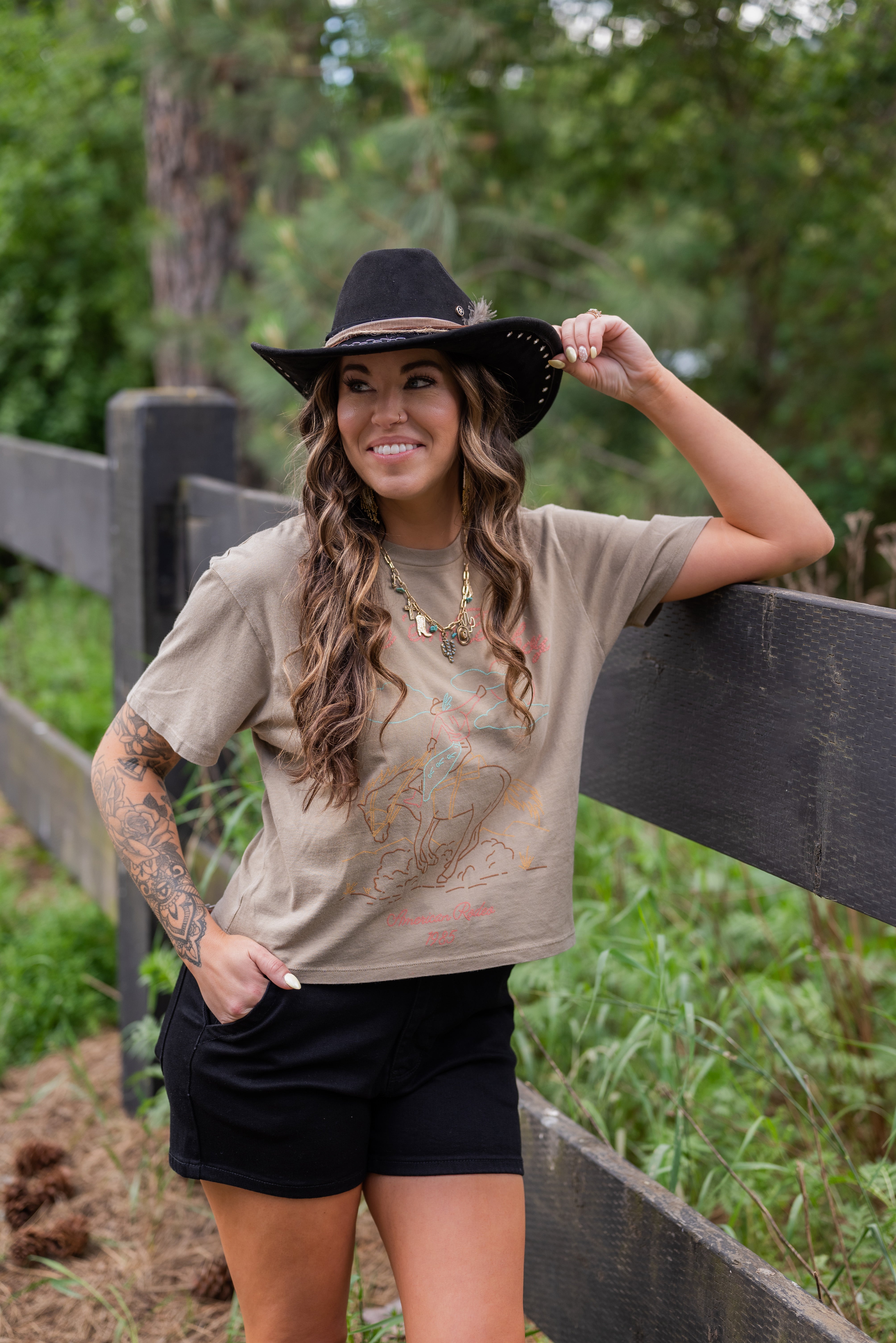 RIDE 'EM COWBOY TEE