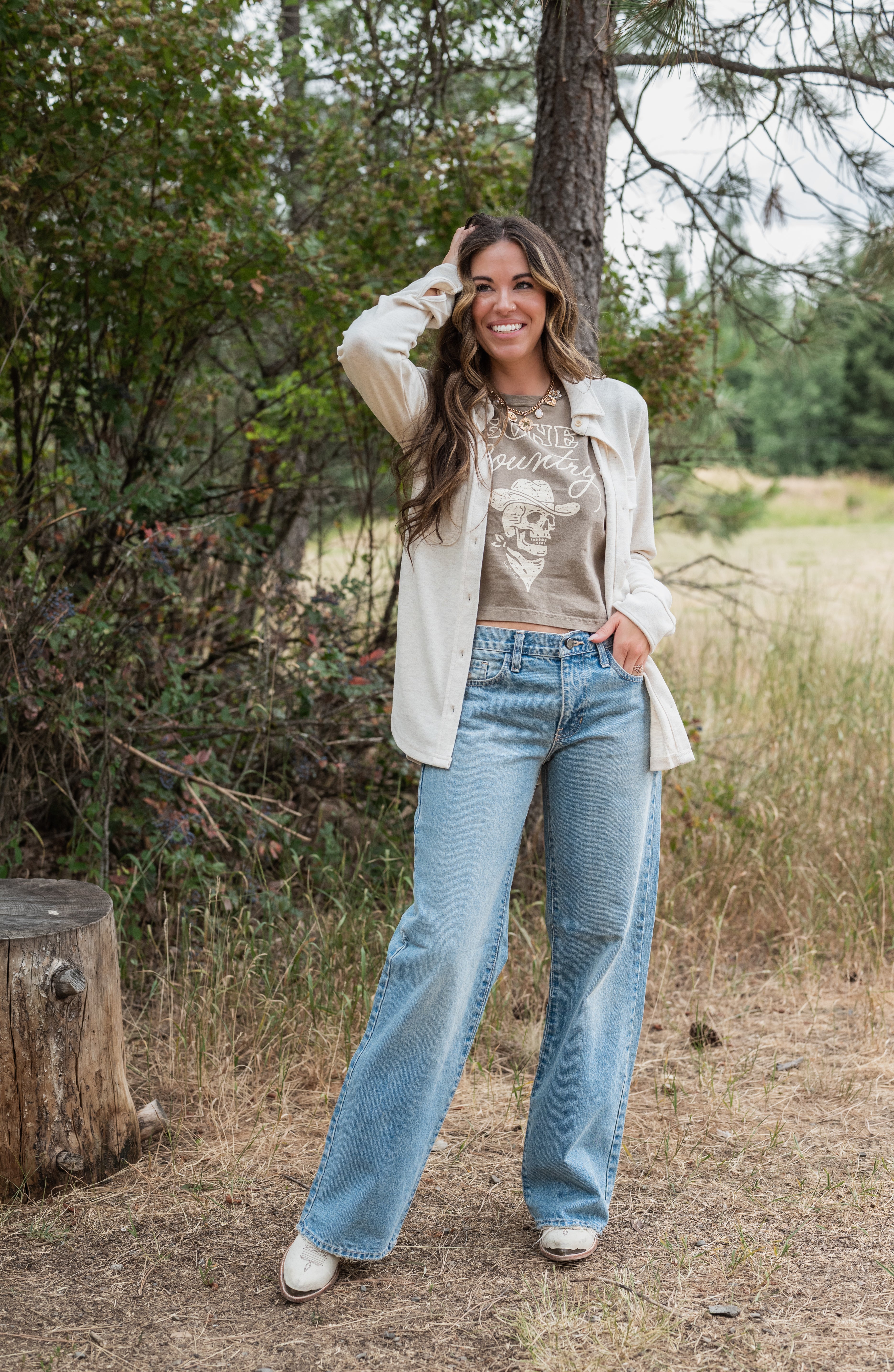 SAVANNA LOW RISE BAGGY JEAN