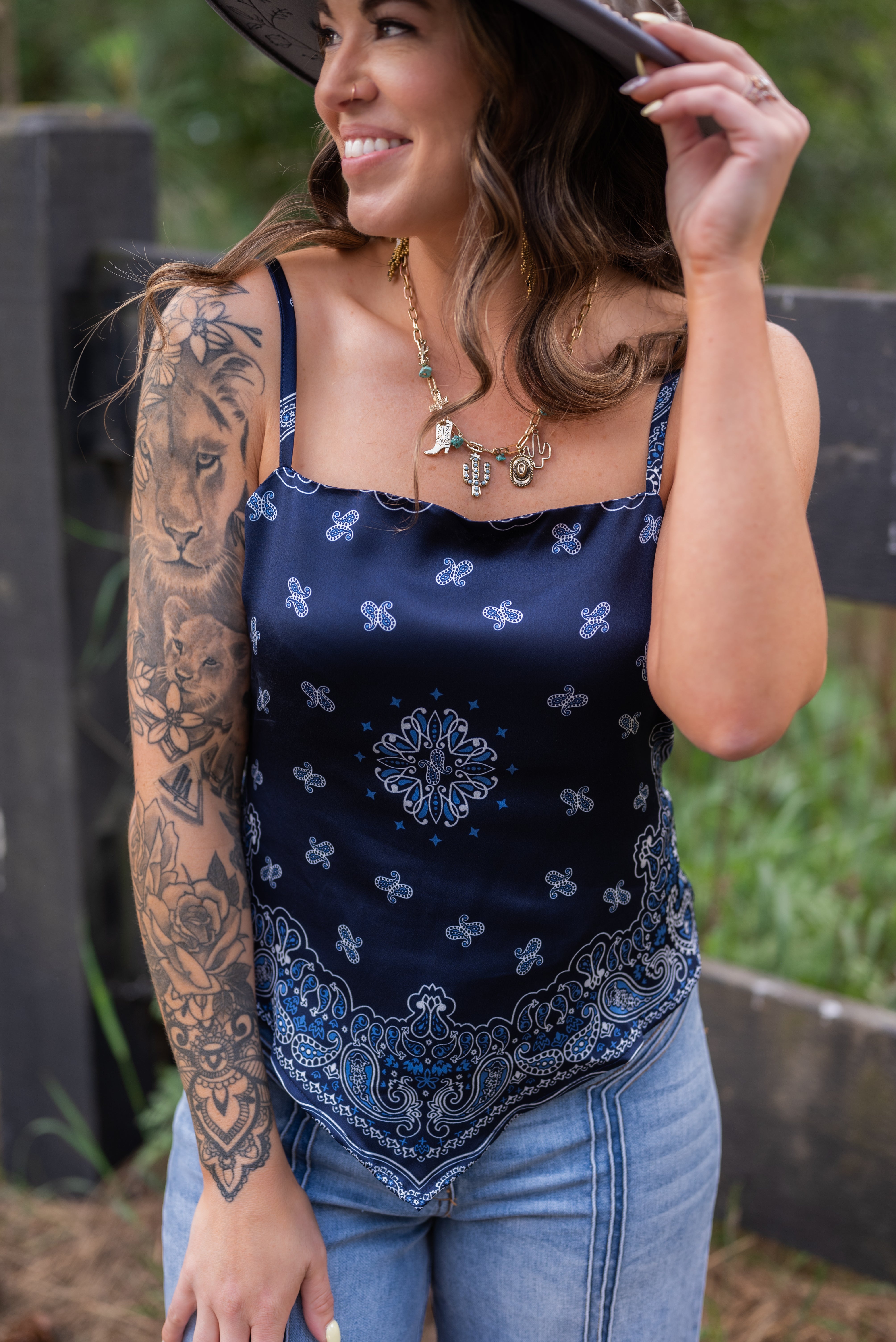 EMMA BANDANA TOP