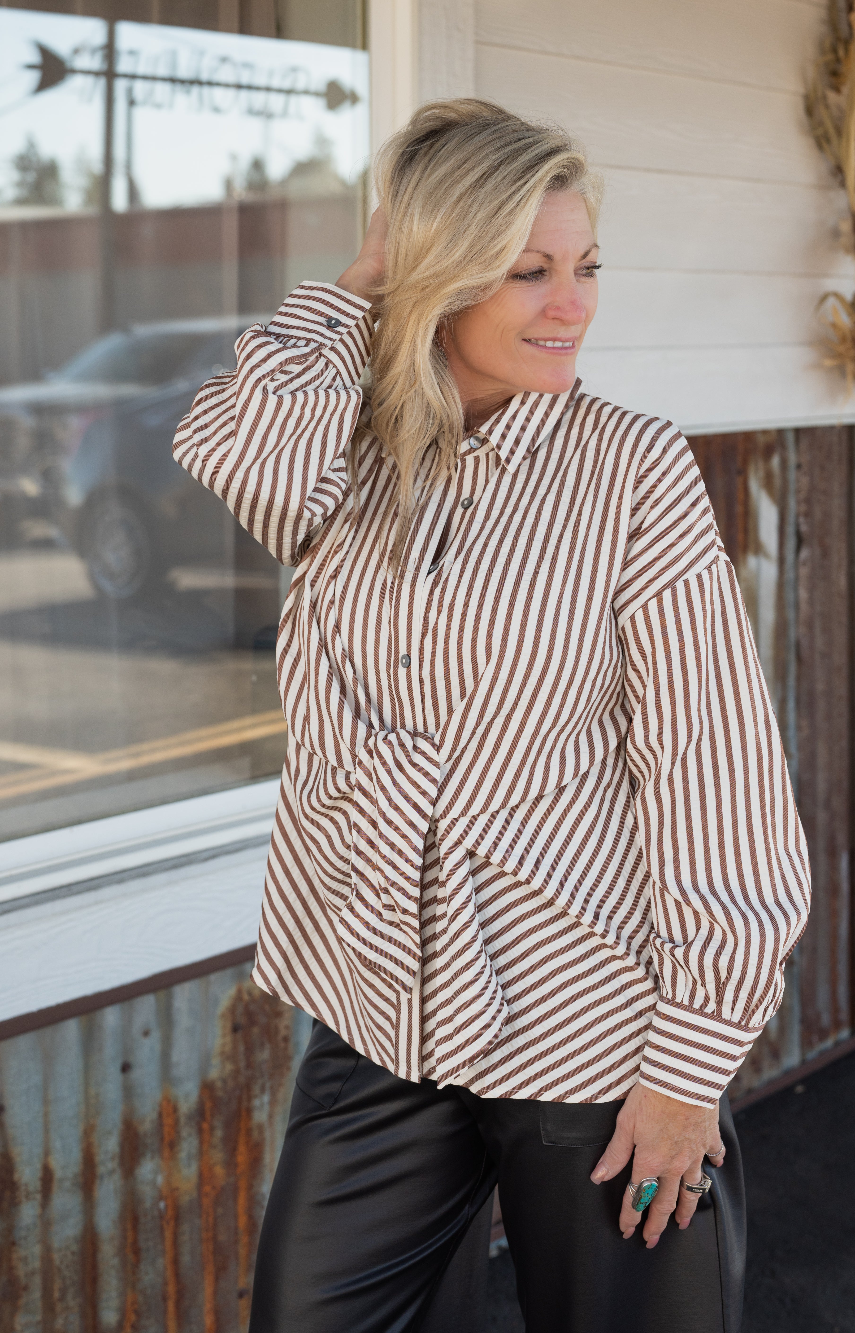 DEVAN STRIPE SHIRT