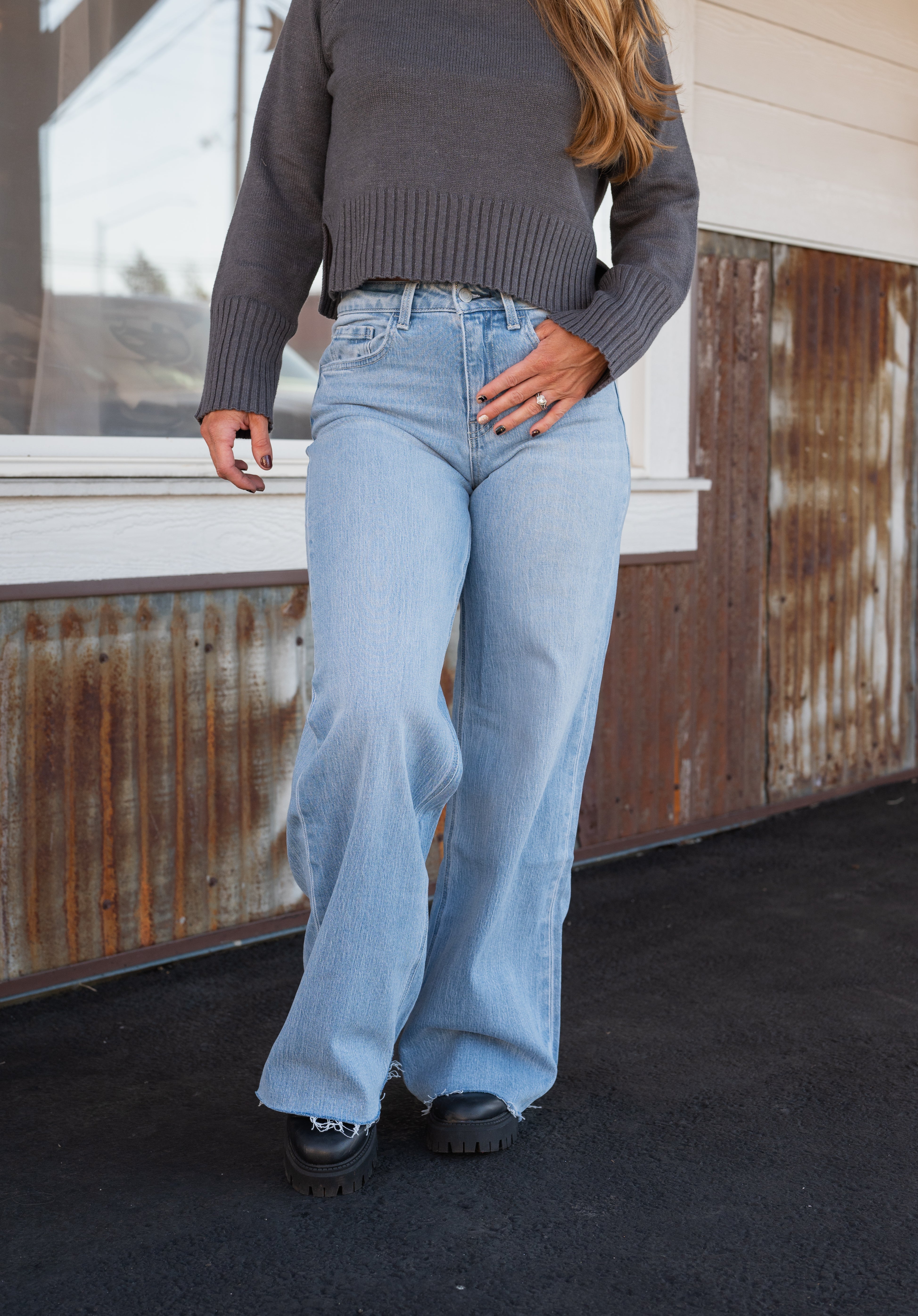 POPROCK HR WIDE LEG