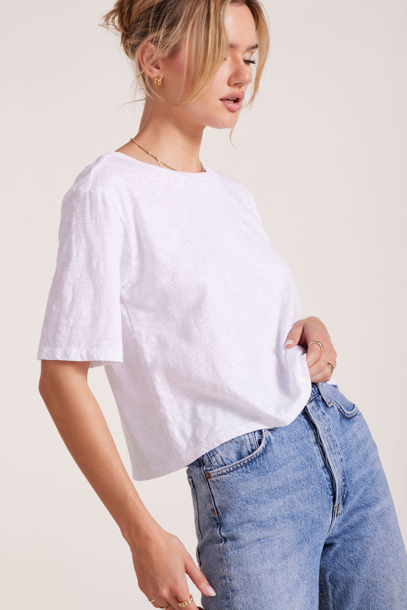 CROPPED BOXY TEE