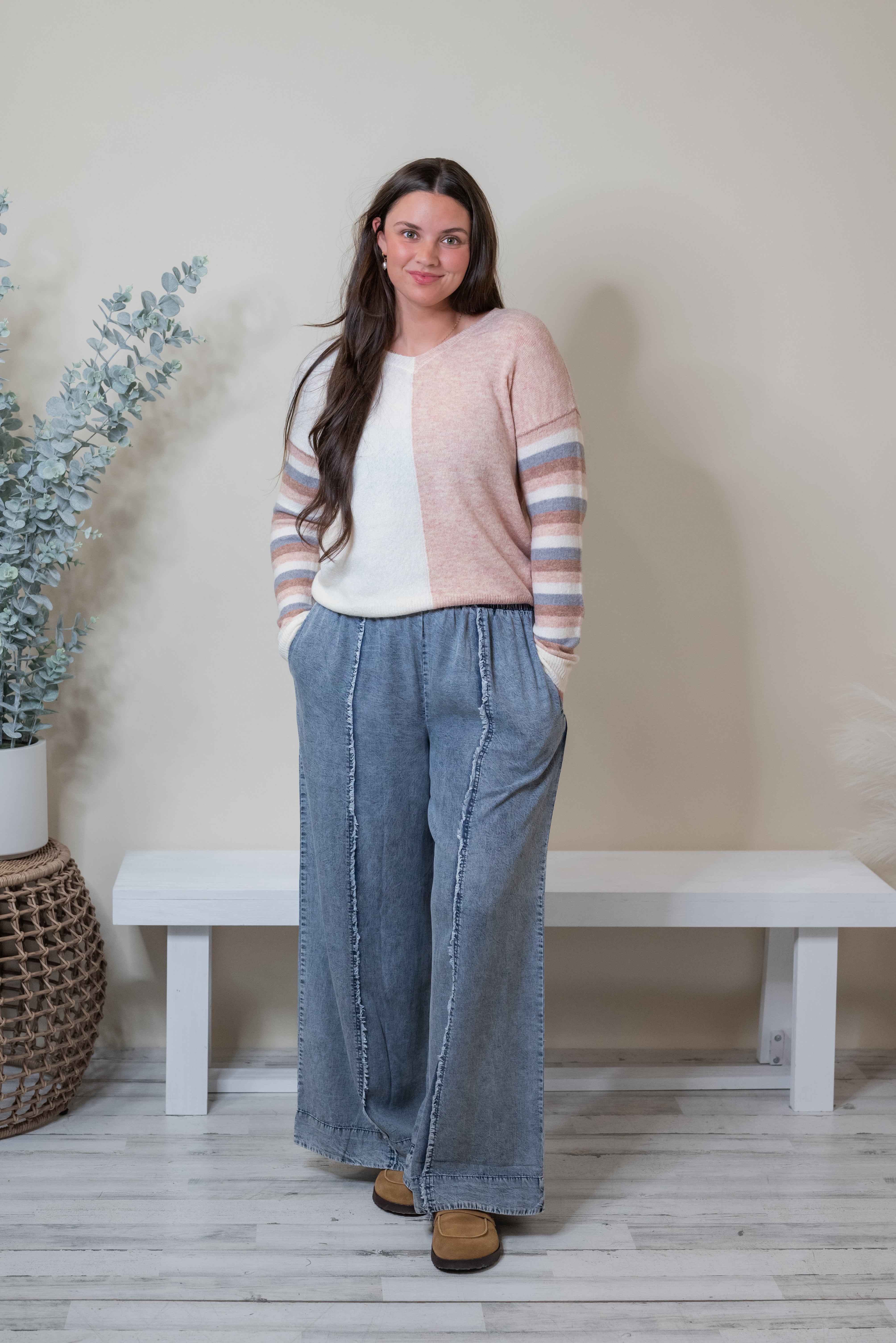 LETICIA STRIPE SWEATER