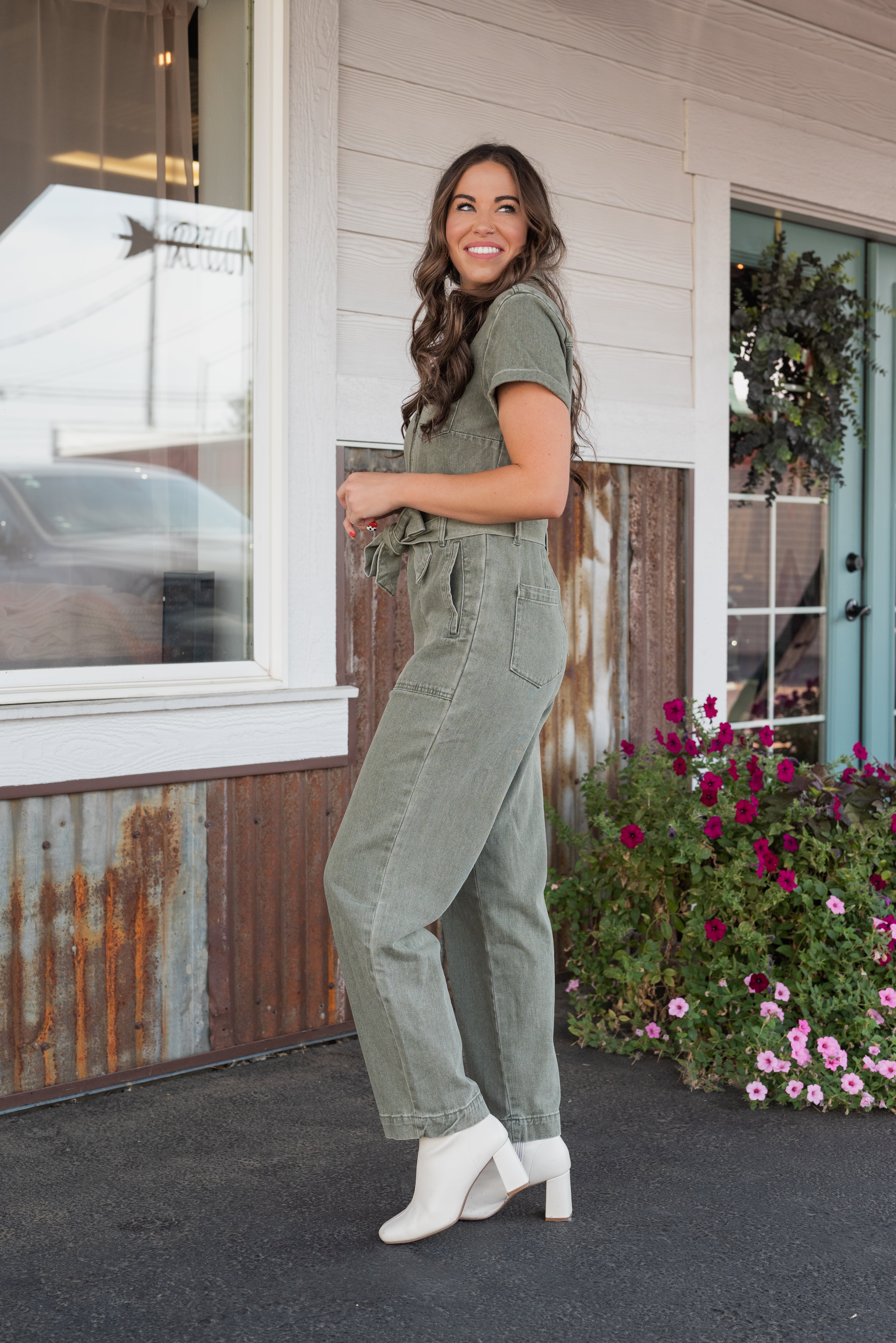 RIVER DENIM JUMPSUIT