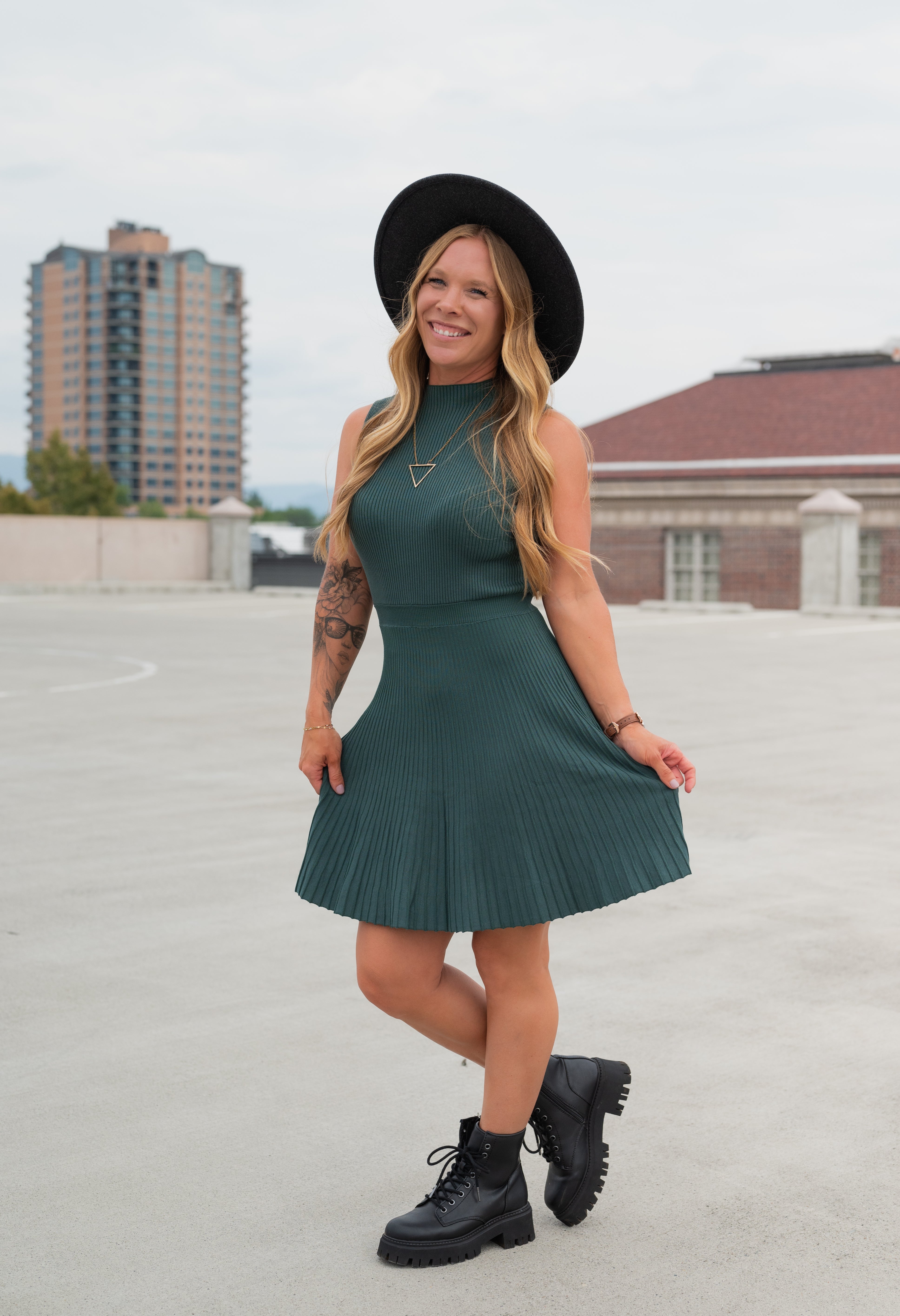 RAVEN SWEATER DRESS