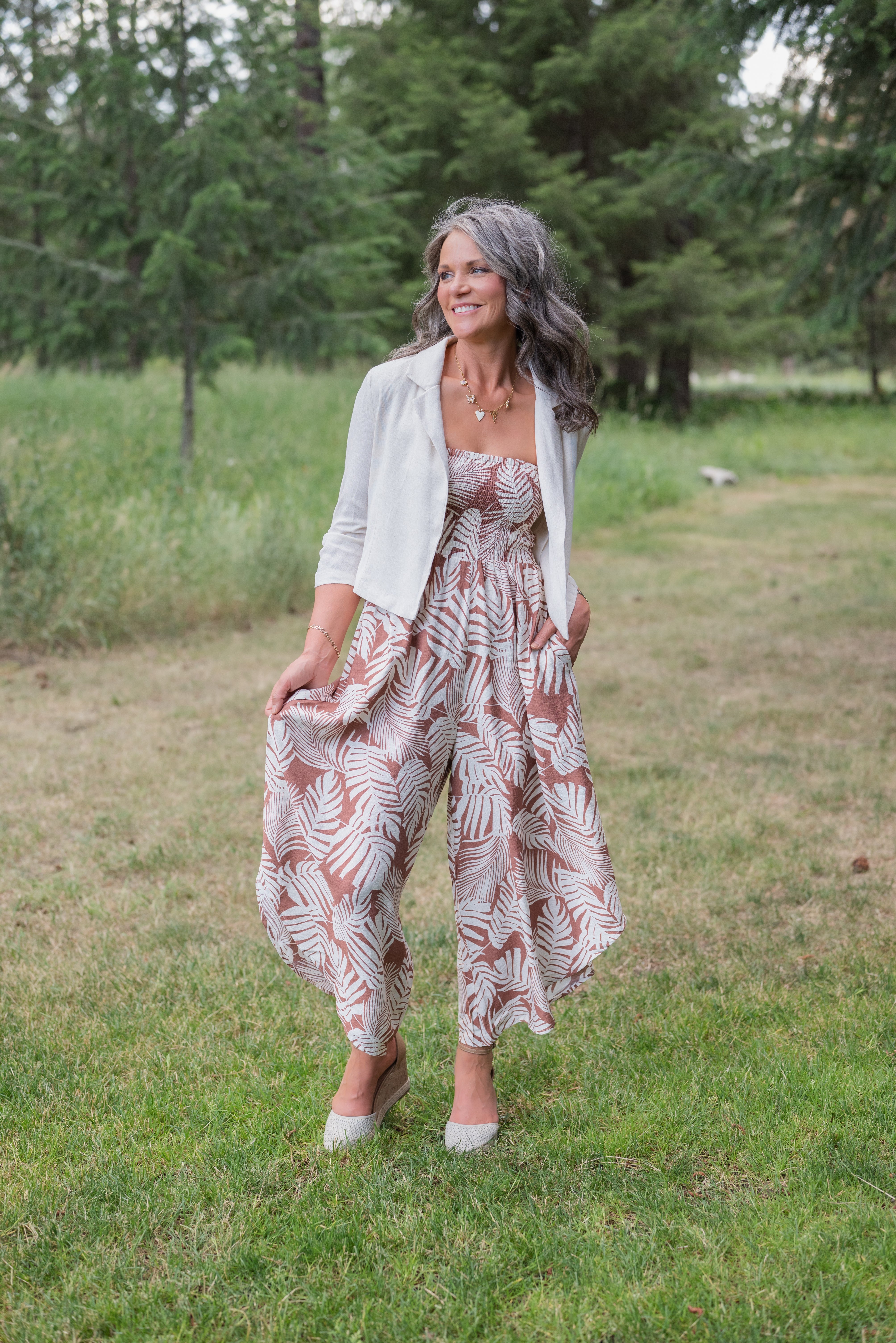 EDEN STRAPLESS JUMPSUIT