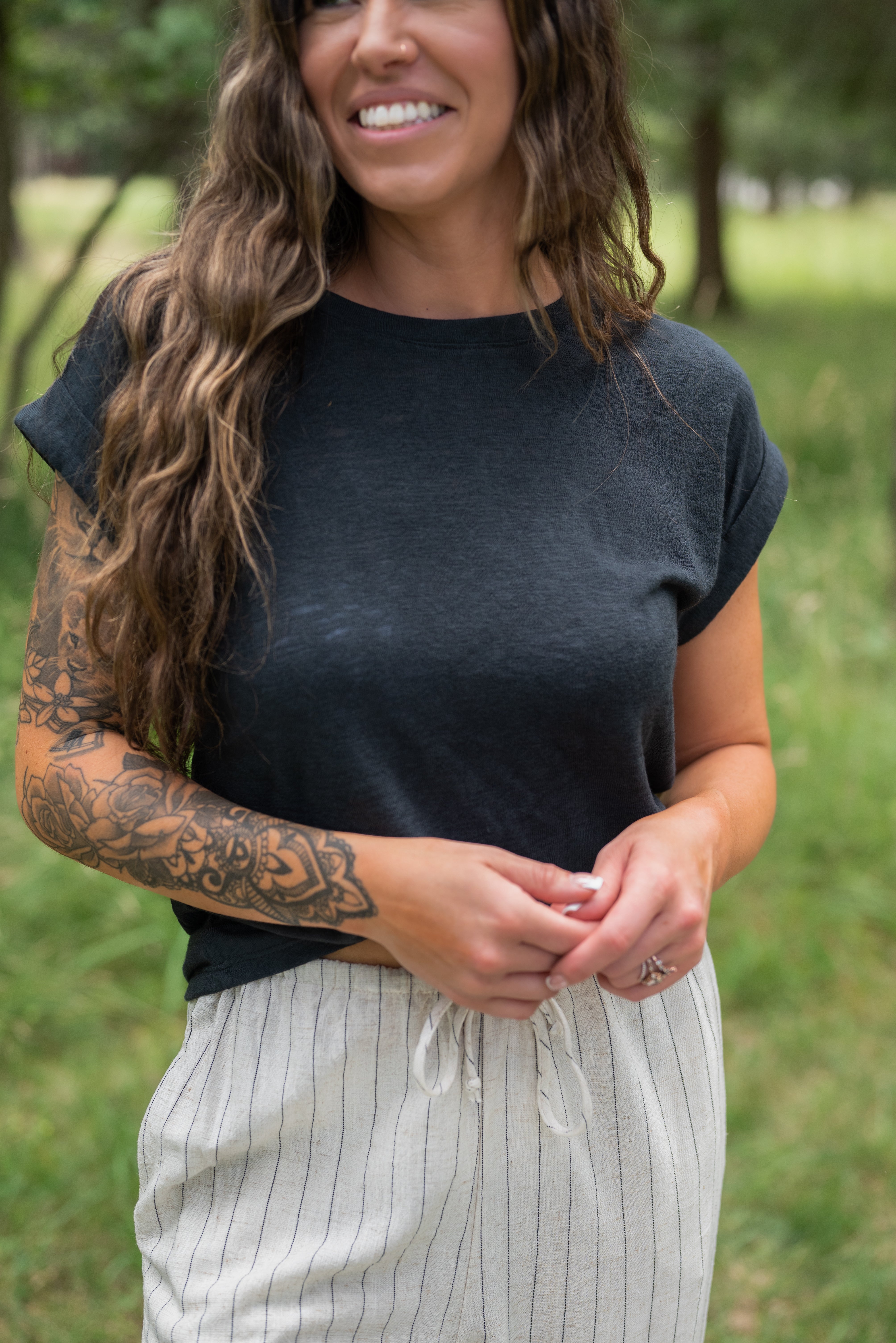 YORK ROUND NECK TEE