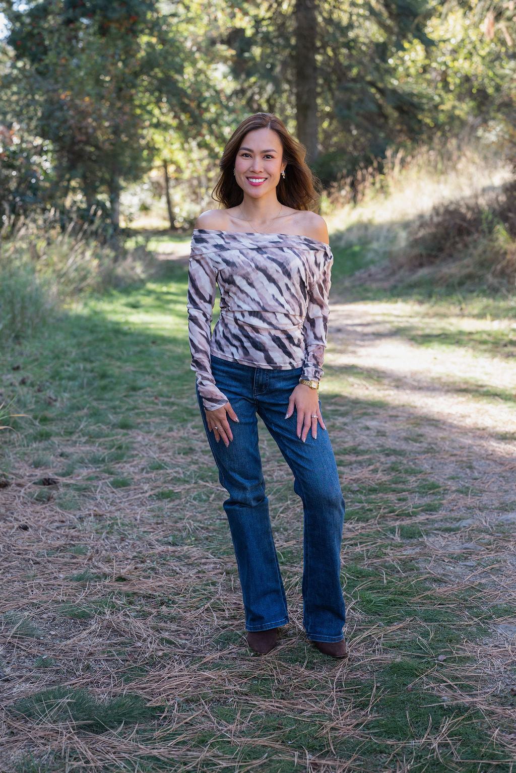 JACQUI MESH TOP