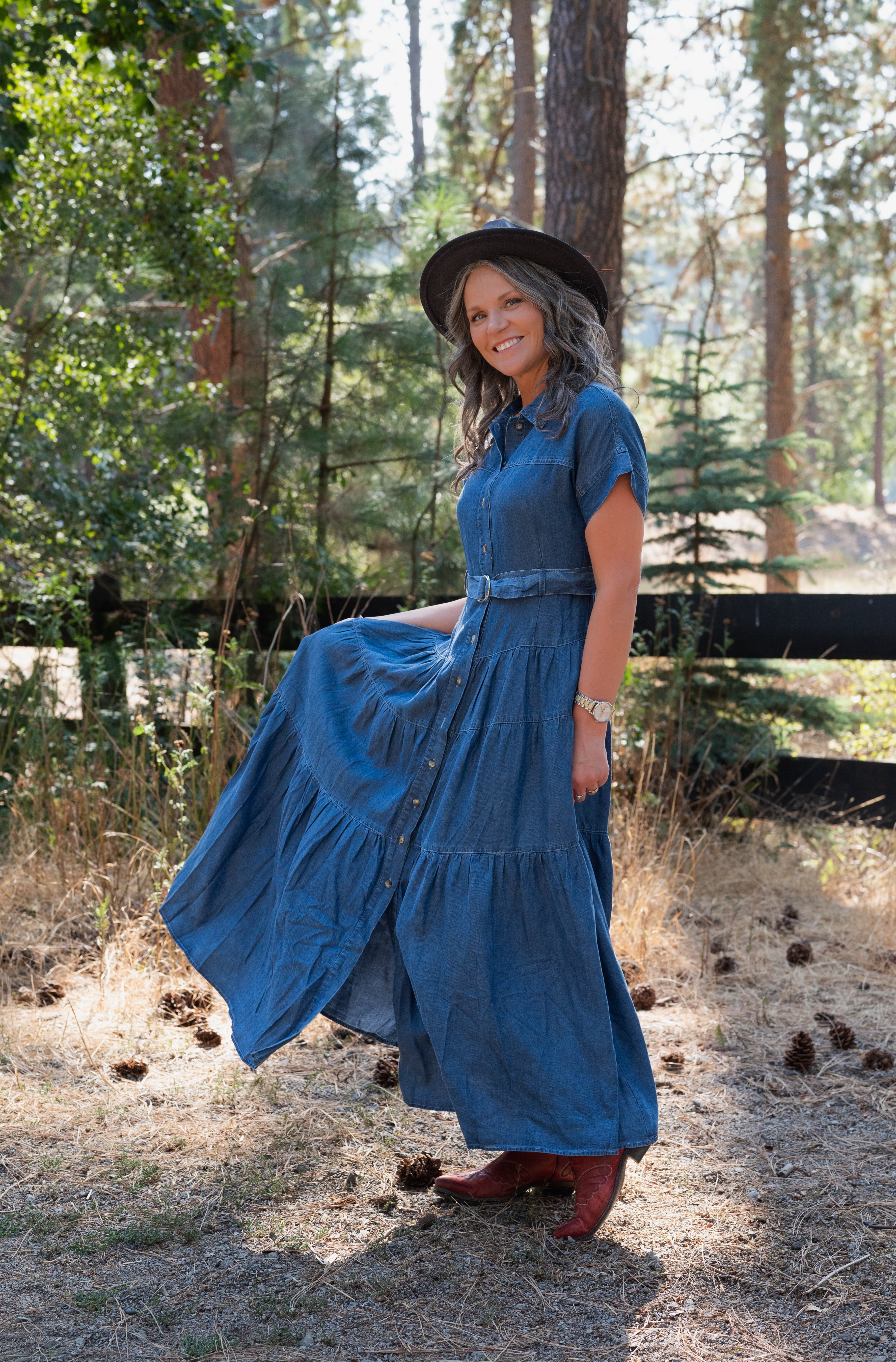 SOPHEE DENIM DRESS
