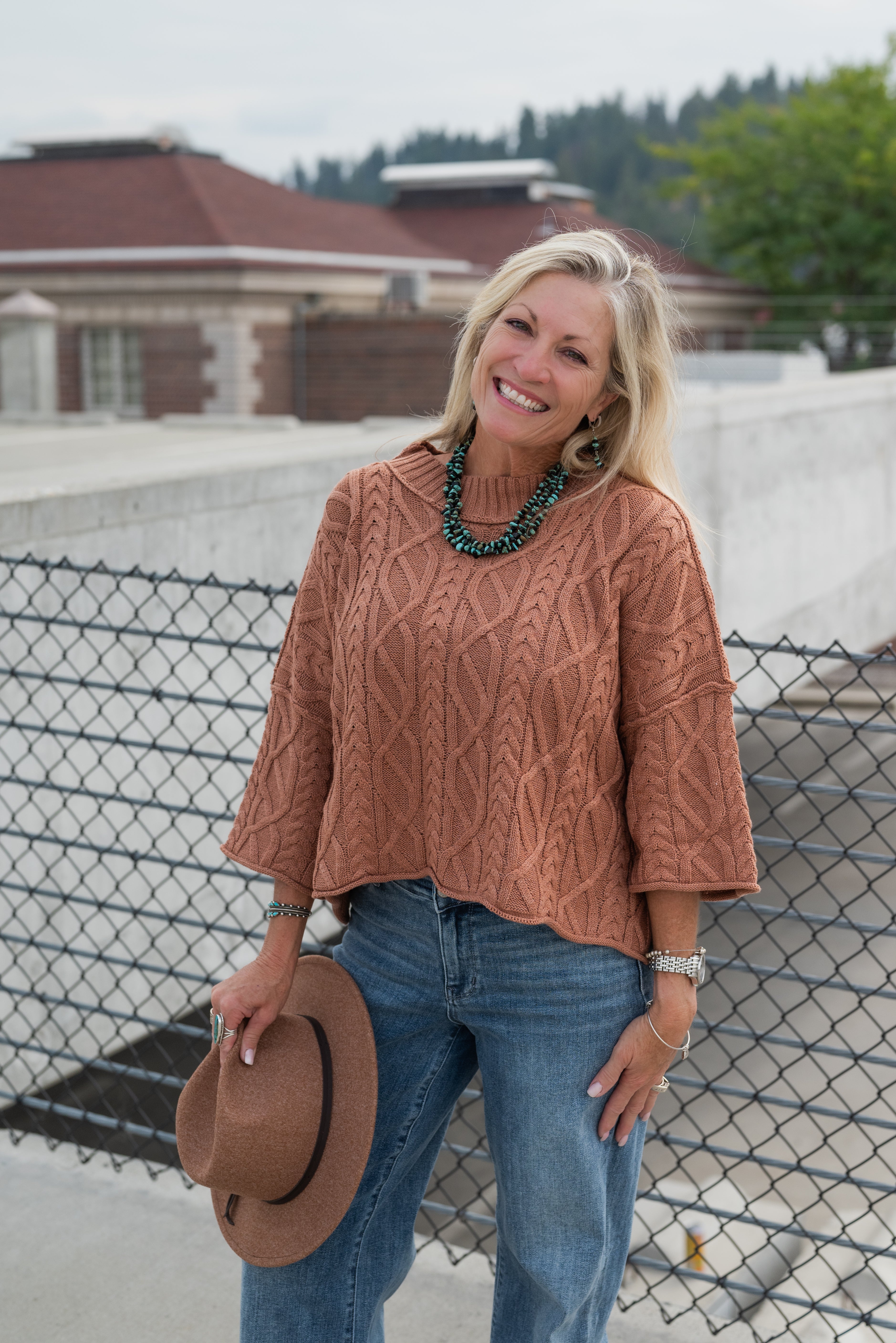 LUCINDA MOCK NECK SWEATER