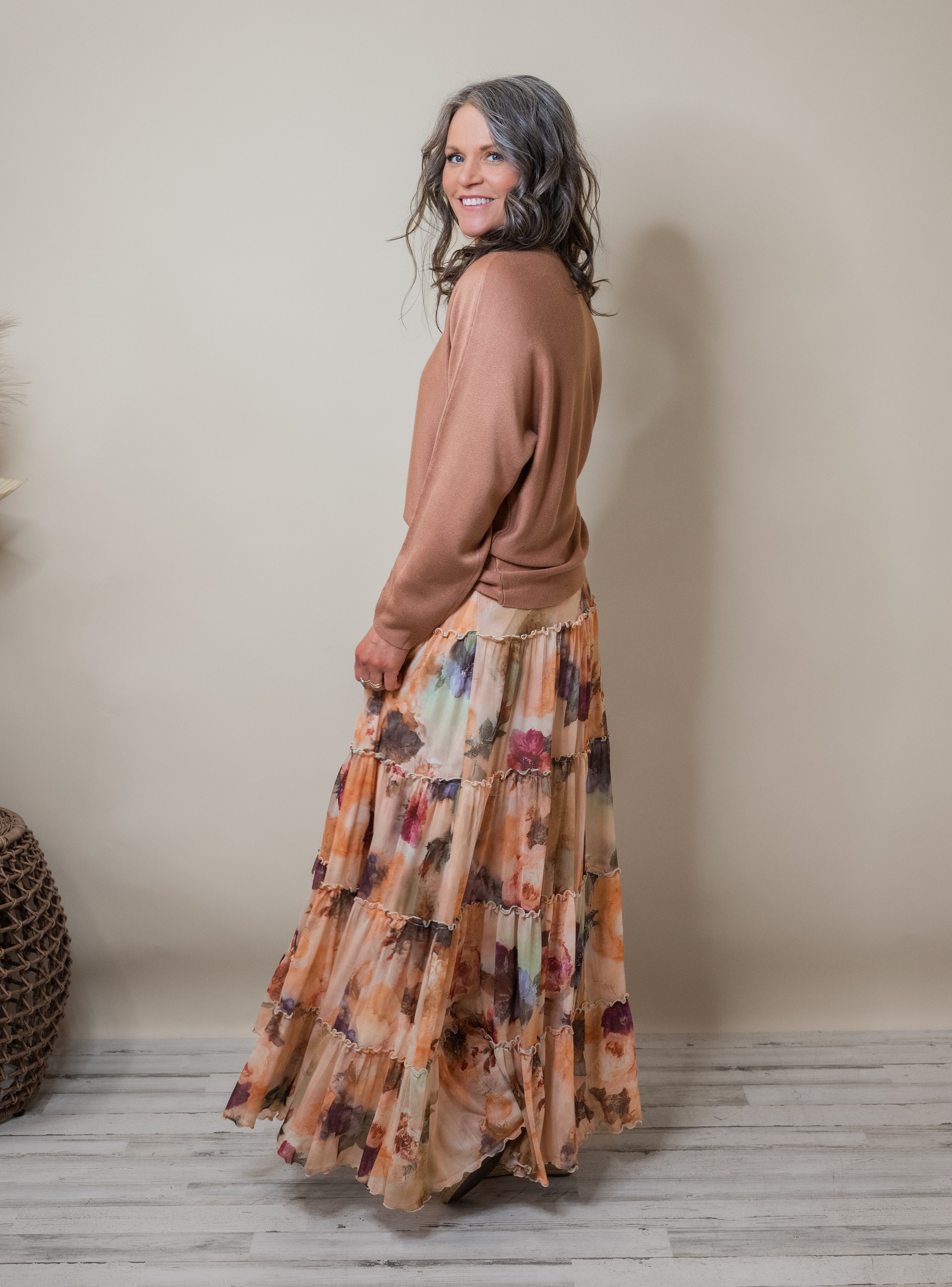 GENEVIEVE MAXI SKIRT
