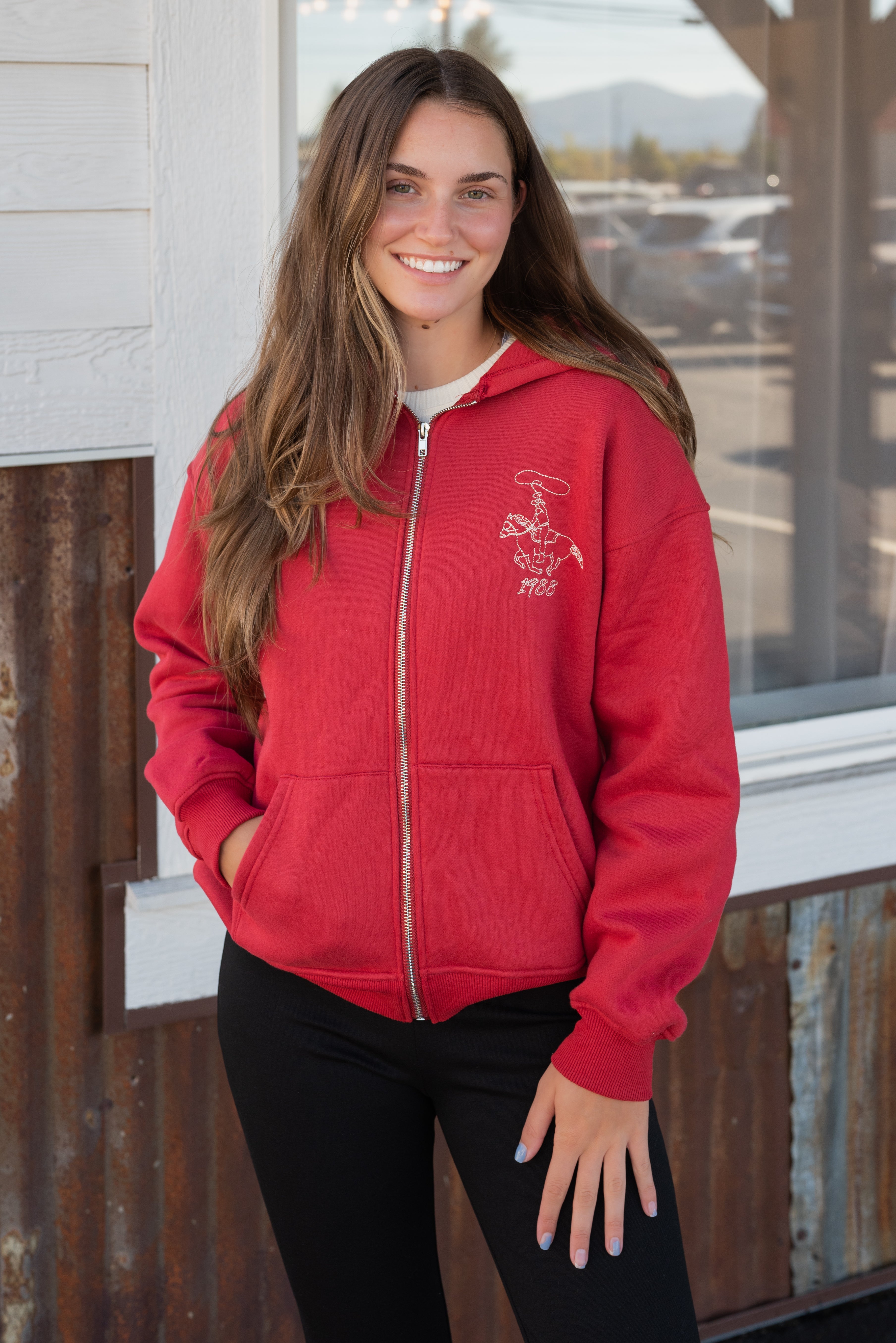 LUCKY BABE ZIP UP